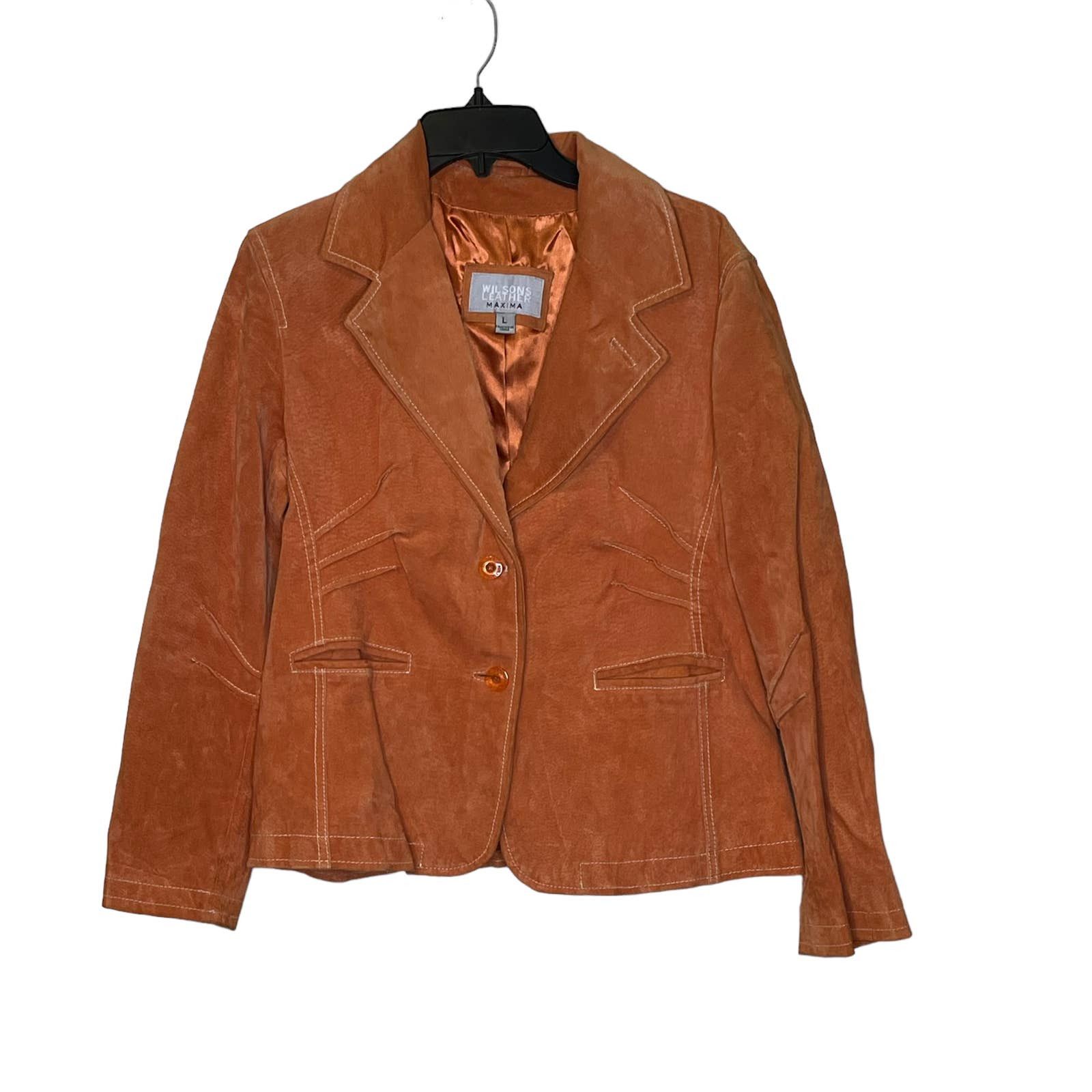 Wilson’s Leather Maxima Tan online Suede Jacket