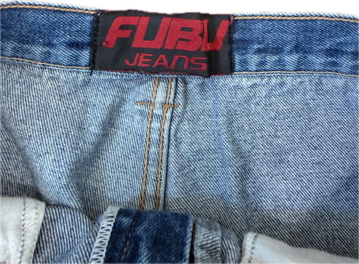 Fubu JNCO Style Pockets Fubu Jeans Size US 31 - 10 Thumbnail