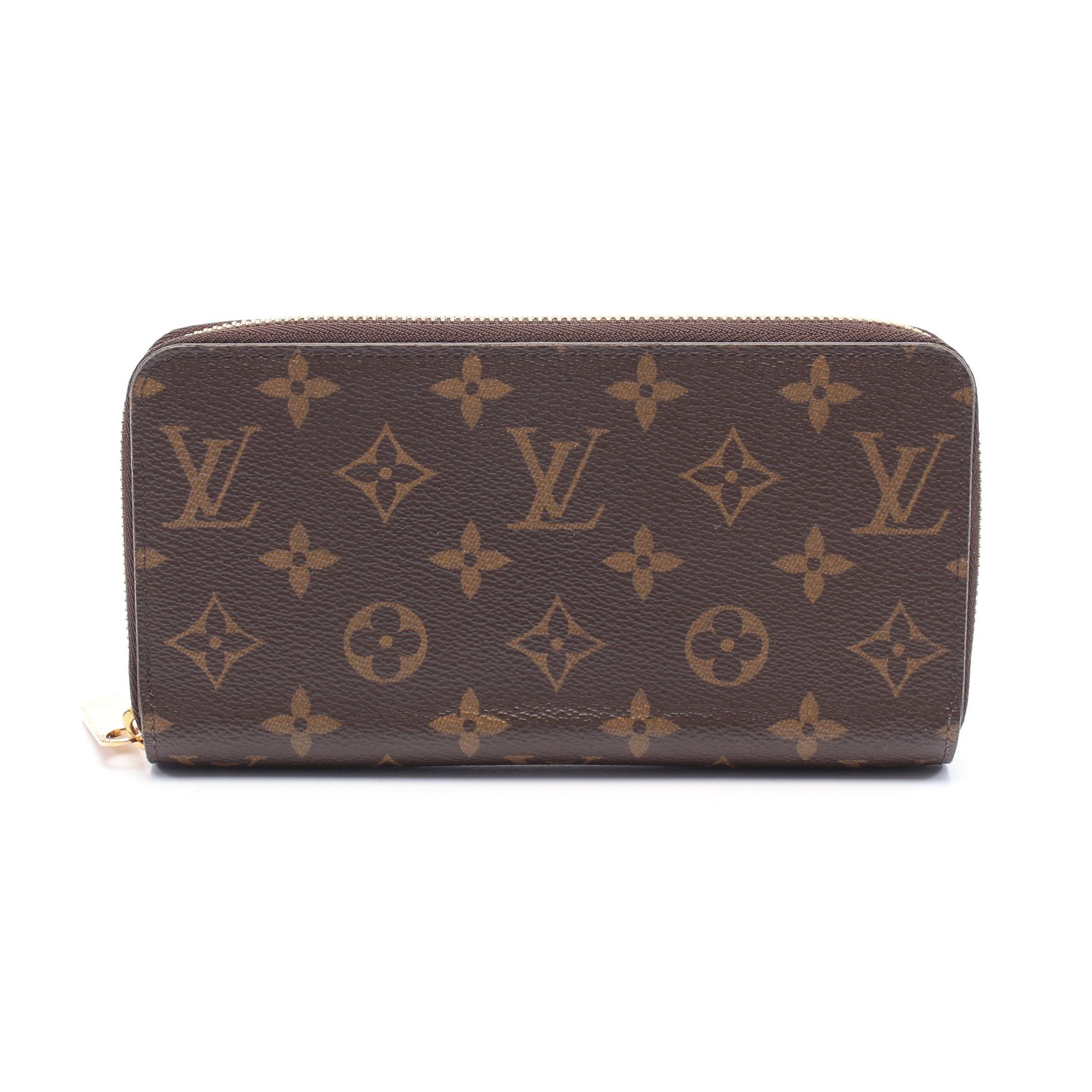Louis Vuitton Louis Vuitton Zippy Wallet Monogram Coquelicot Round Zipper Long Brown Red Size ONE SIZE - 1 Thumbnail