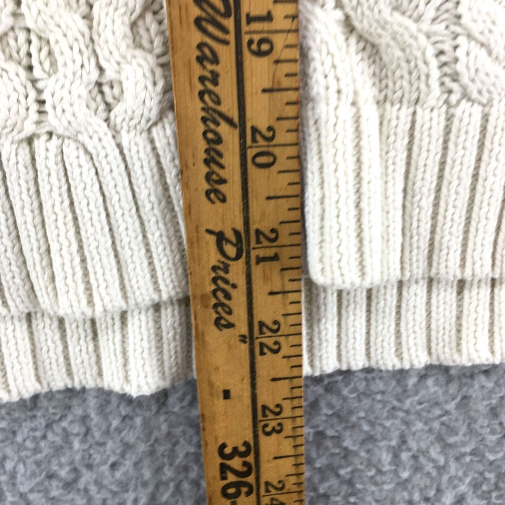 American Eagle Outfitters American Eagle Outfitters Sweater Womens Small Beige Cable Knit Cowl Neck Casual Fall Winter Knit Pullover Womens XS- Regular? Size S / US 4 / IT 40 - 5 Thumbnail