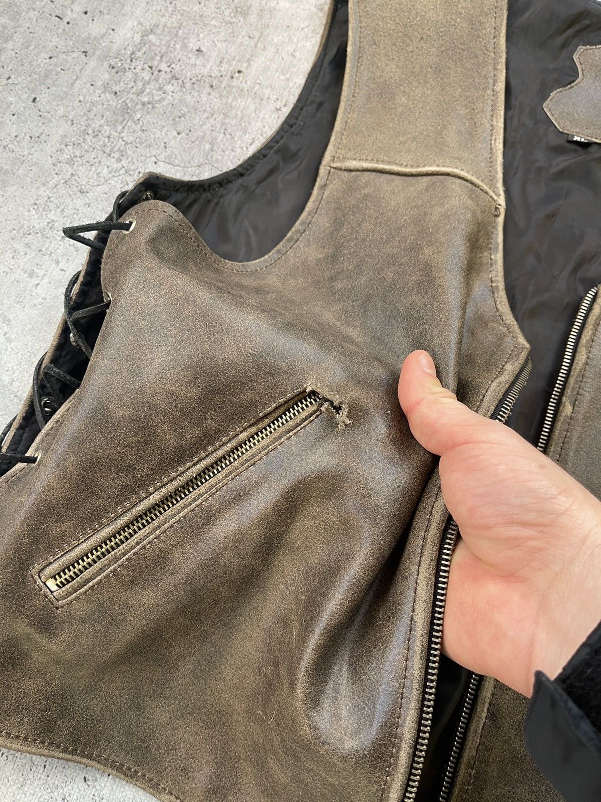 Vintage Vintage moto vest Size US XL / EU 56 / 4 - 5 Thumbnail