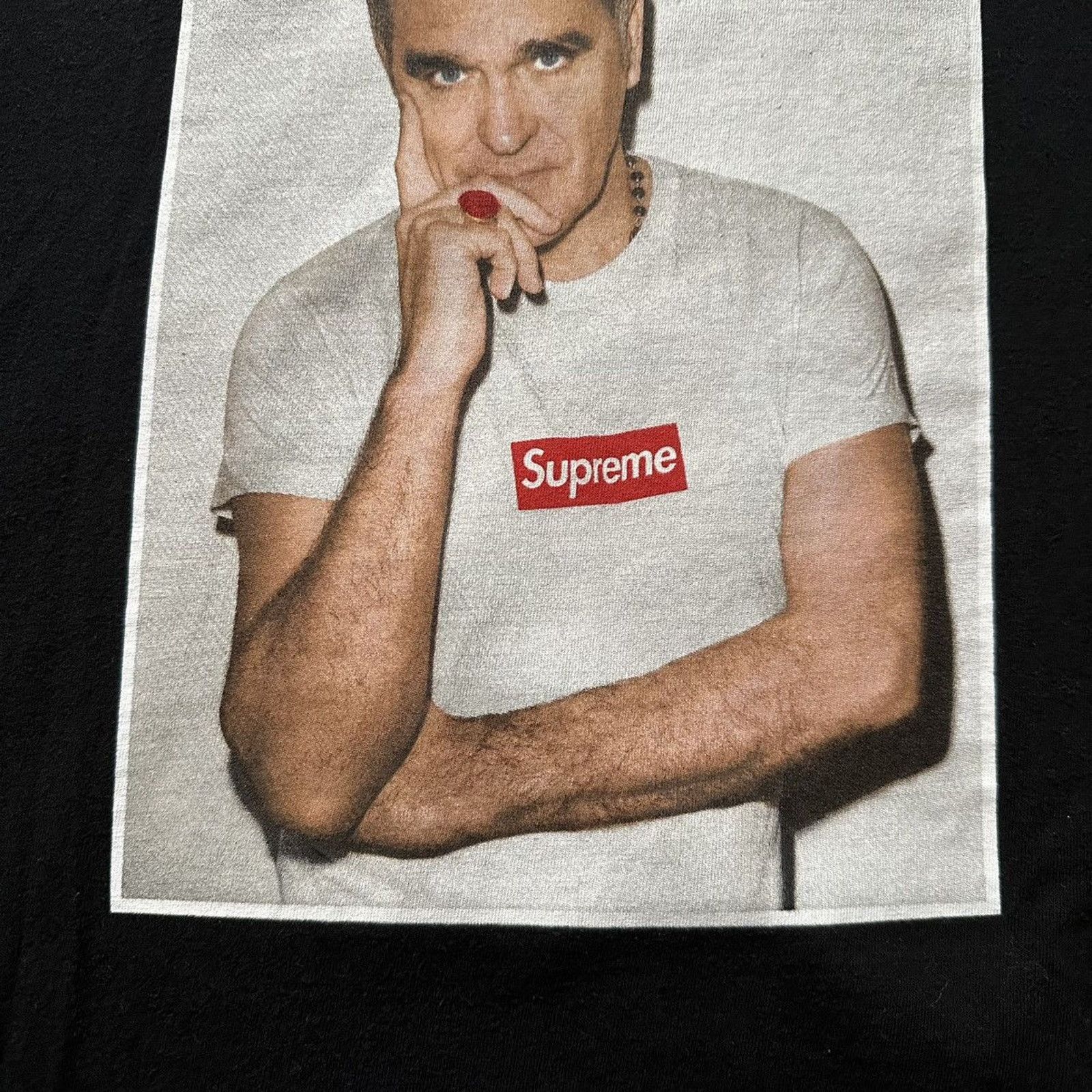 Supreme Supreme Morrissey Photo T-Shirt – Size Large – Gently Used Size US L / EU 52-54 / 3 - 6 Thumbnail