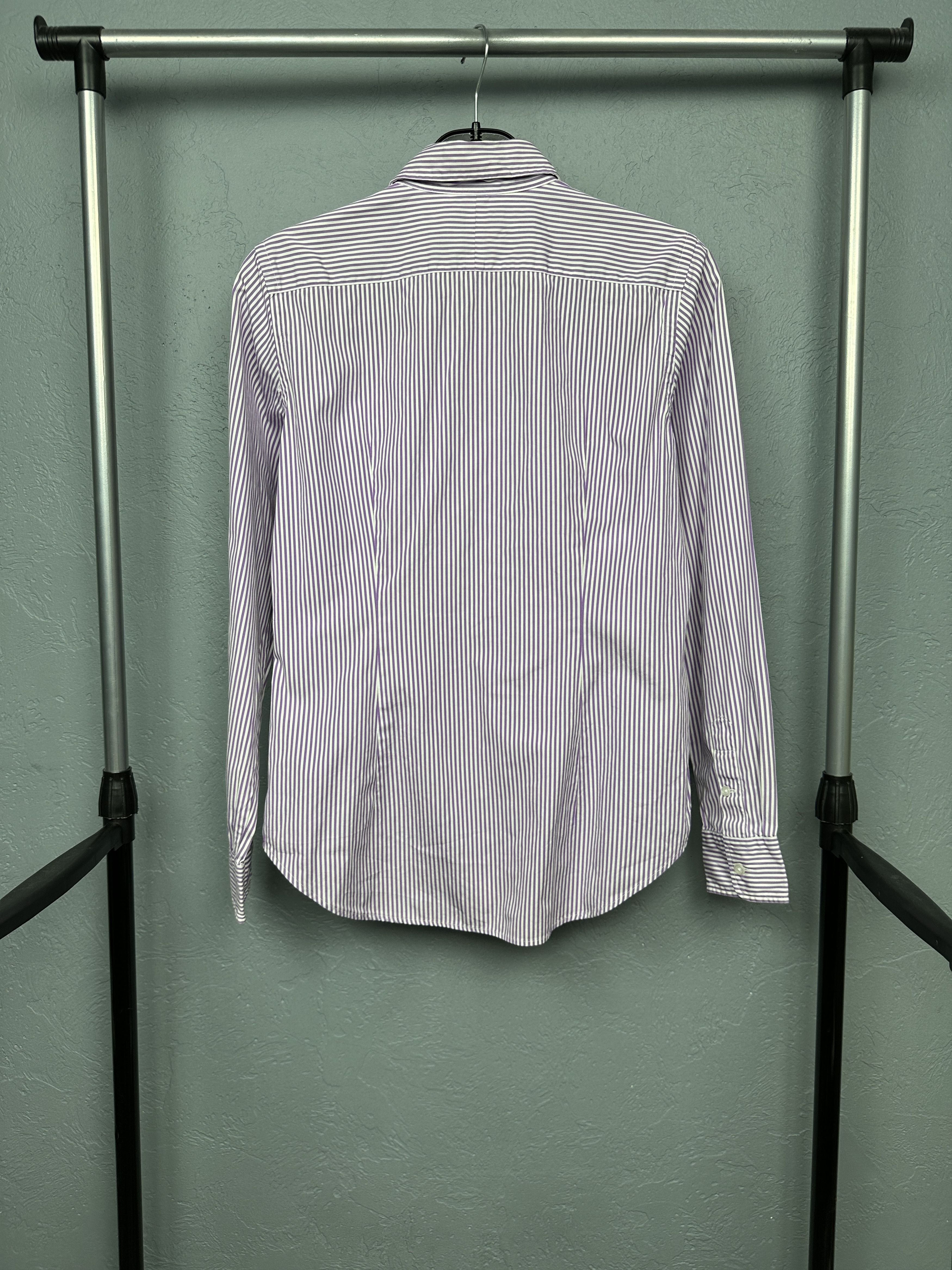 Polo Ralph Lauren Polo Ralph Lauren Womens Long Sleeve Striped Shirt Size L / US 10 / IT 46 - 7 Thumbnail