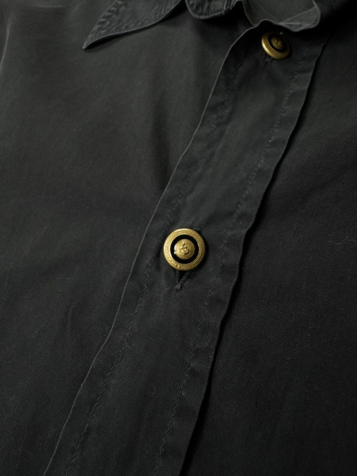 Versace Versace V2 Classic Short Sleeve Button Up Short Size US L / EU 52-54 / 3 - 6 Thumbnail