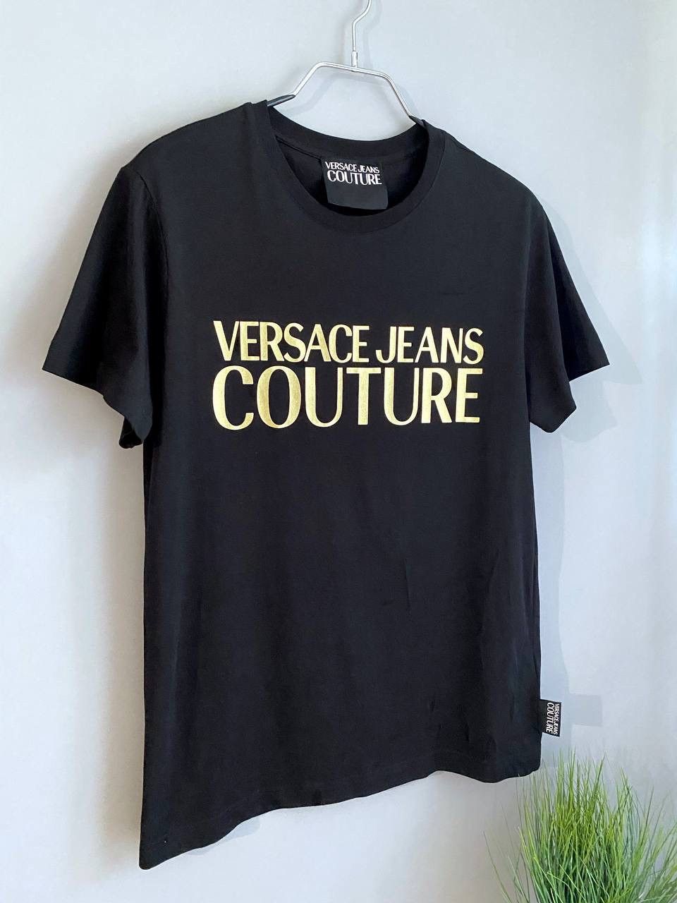 Designer × Versace Versace Jeans Couture Men’s Black T-Shirt, Size M Size US M / EU 48-50 / 2 - 2 Thumbnail