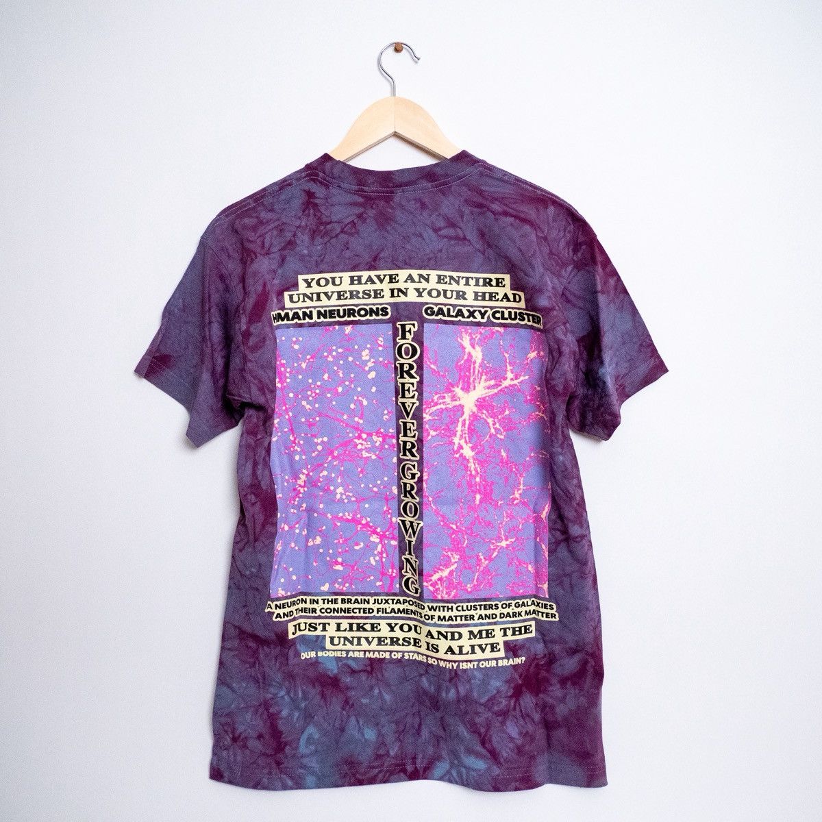Designer × Vintage Find Sleep Tees Gravity Vs Biology New Size L Hand Printed Size US L / EU 52-54 / 3 - 5 Thumbnail
