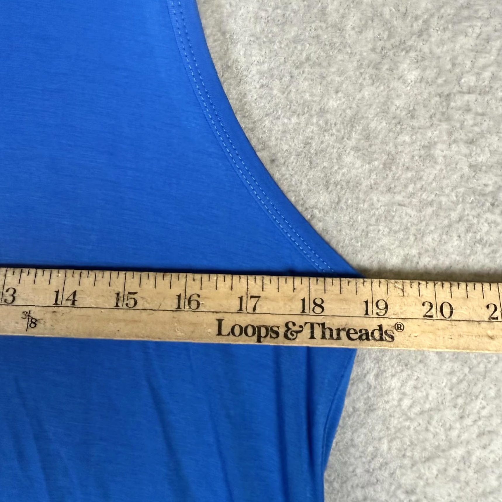 Vintage Womens Dress Blue L Midi Viscose Unbranded Minimalist Lightweight Hi Lo Sheath 95% Viscose Modern Casual Size L / US 10 / IT 46 - 2 Thumbnail