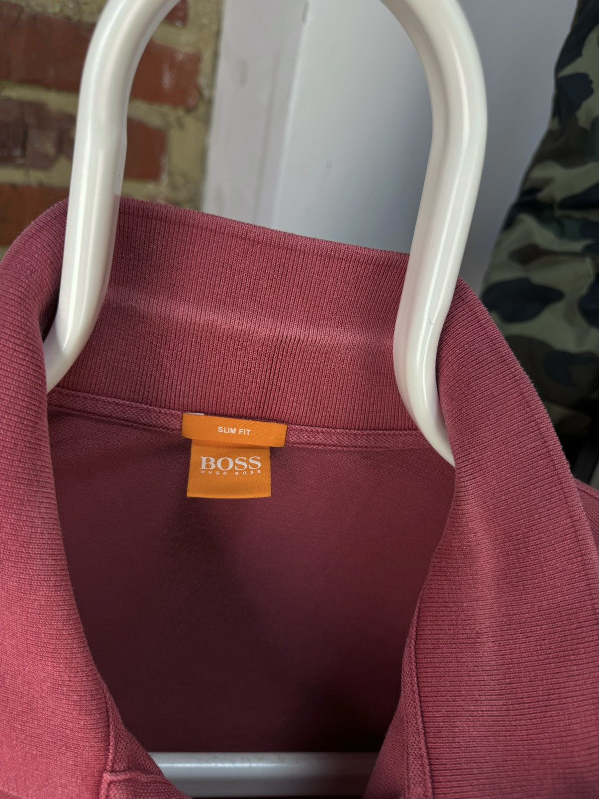 Hugo Boss HUGO BOSS Orange Pascha Garment Dyed Short Sleeve Polo Shirt Size US XL / EU 56 / 4 - 8 Thumbnail