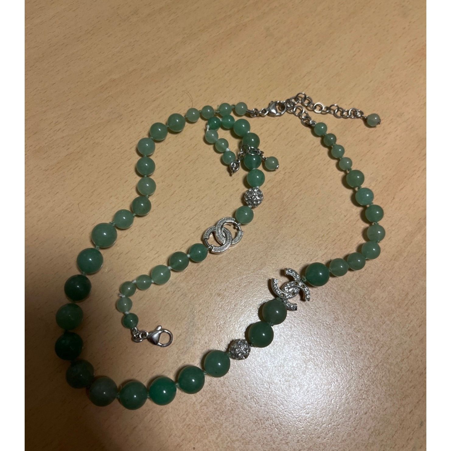 Chanel Chanel Spring/Summer 2015 Green Necklace & Bracelet Set Size ONE SIZE - 8 Thumbnail