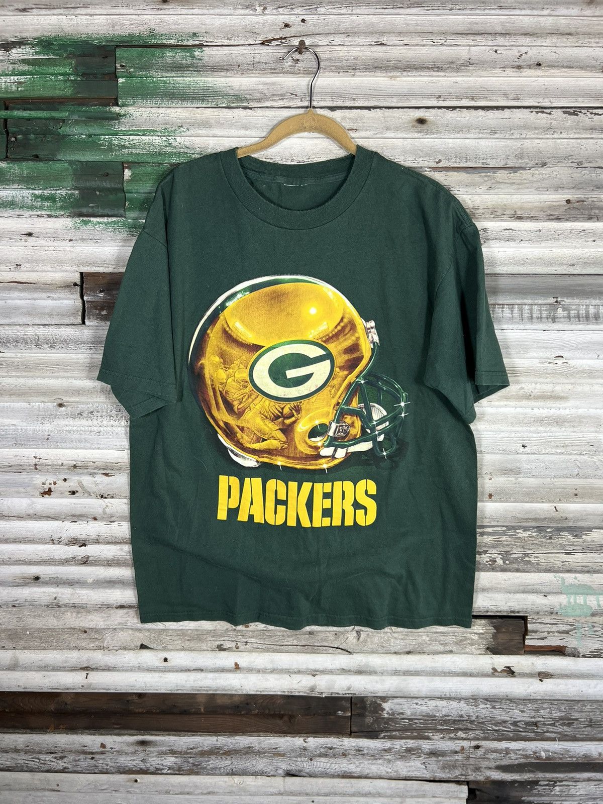Vintage Vintage Green Bay Packers Shirt Size US XL / EU 56 / 4 - 1 Thumbnail