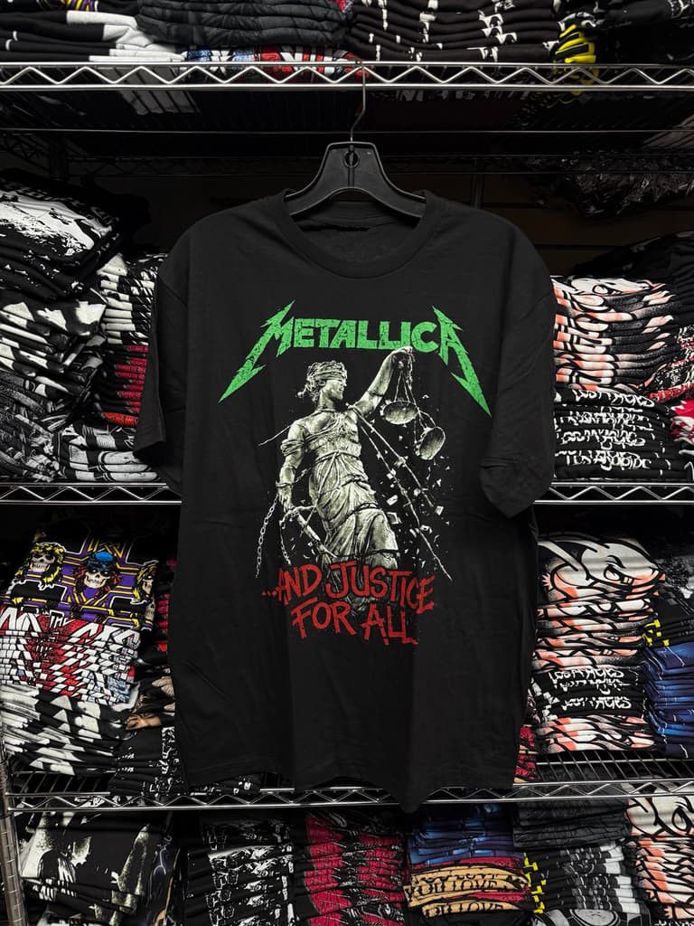 Gildan Metallica And Justice for All T-Shirt Size US M / EU 48-50 / 2 - 1 Thumbnail
