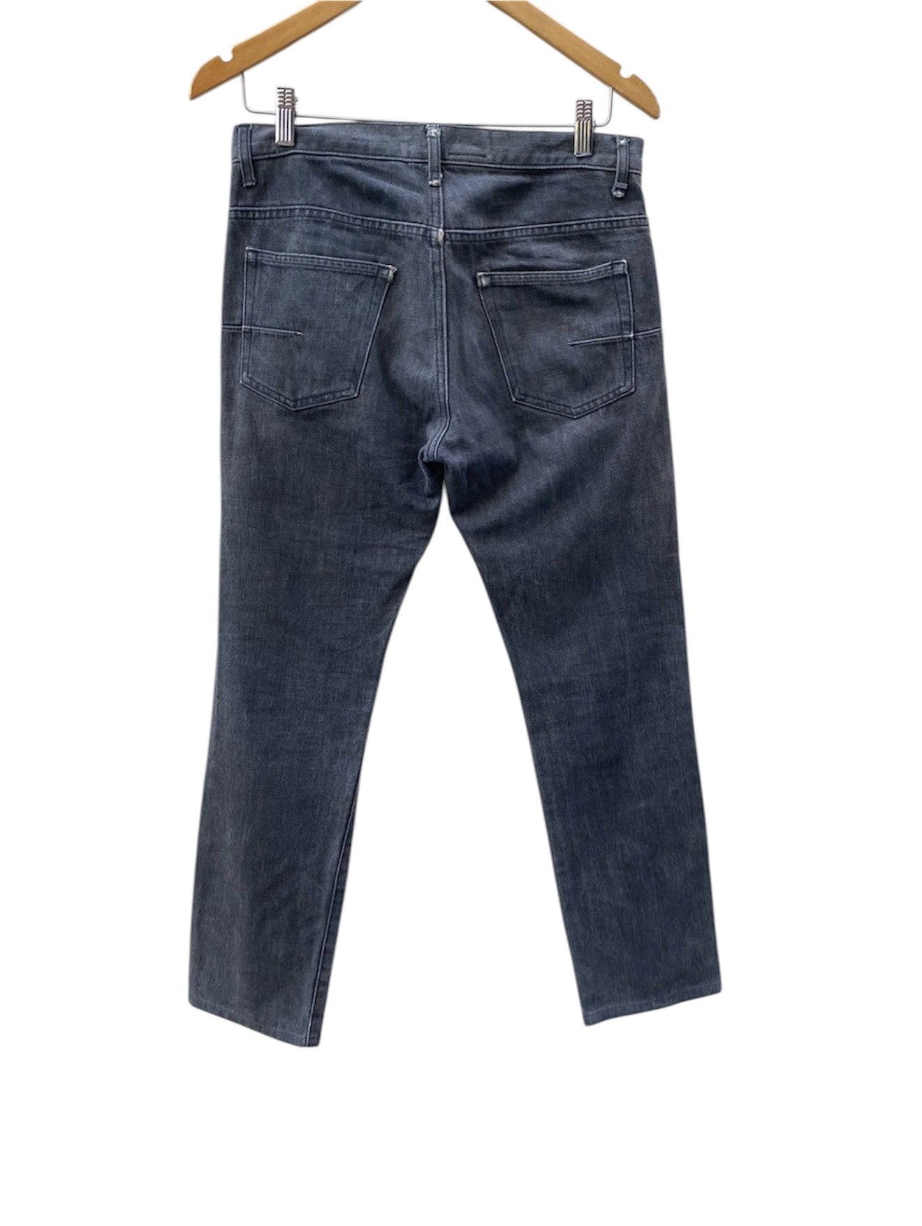 Dior Christian Dior by Hedi Slimane Washed Out Black Jeans Size US 30 / EU 46 - 2 Thumbnail