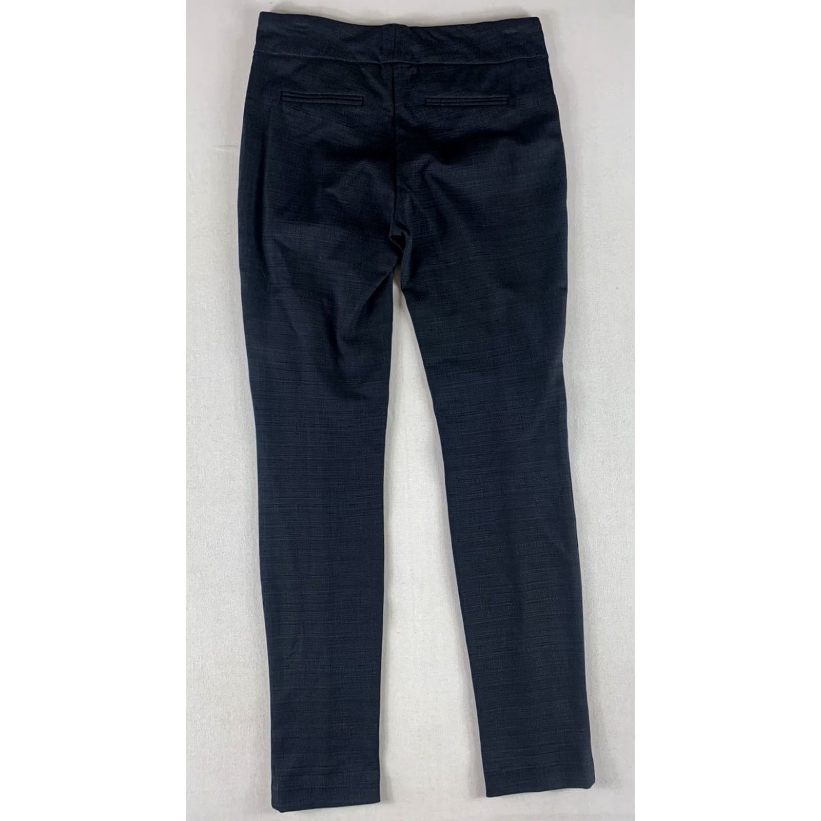 Vintage HILARY RADLEY PANTS WOMENS SMALL BLUE BLACK Size 30" / US 8 / IT 44 - 6 Thumbnail