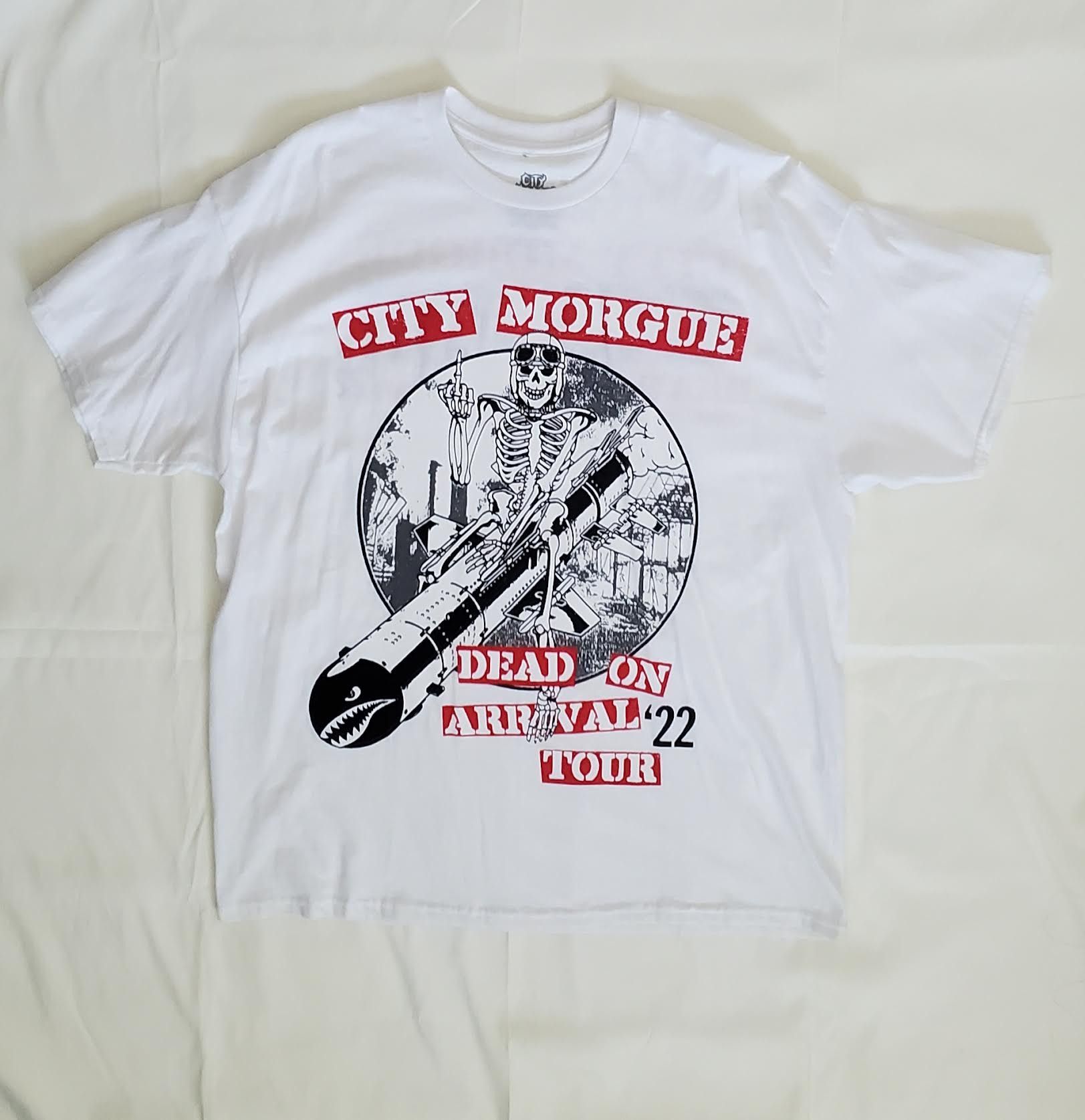 City Morgue City Morgue Dead on Arrival Tour Shirt Size US XL / EU 56 / 4 - 3 Thumbnail