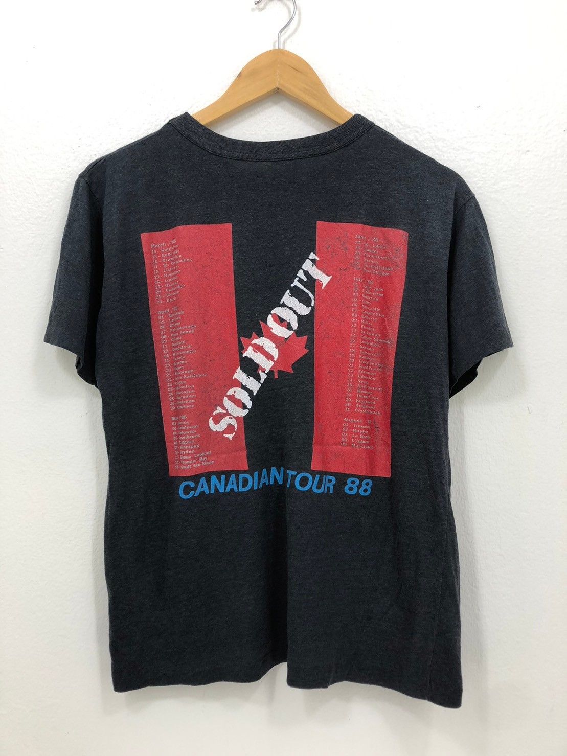 Band Tees × Vintage Vintage 1988's Haywire Summer Canadian Tour shirt BN Size US S / EU 44-46 / 1 - 2 Thumbnail