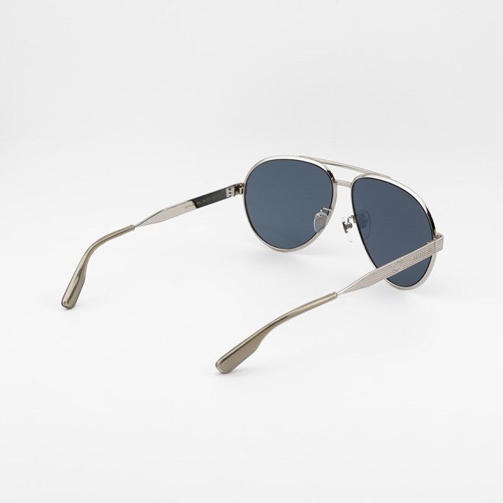 Gucci Gucci GG1513S 003 Sunglasses Silver Aviator Frame, Smoke Size ONE SIZE - 11 Thumbnail