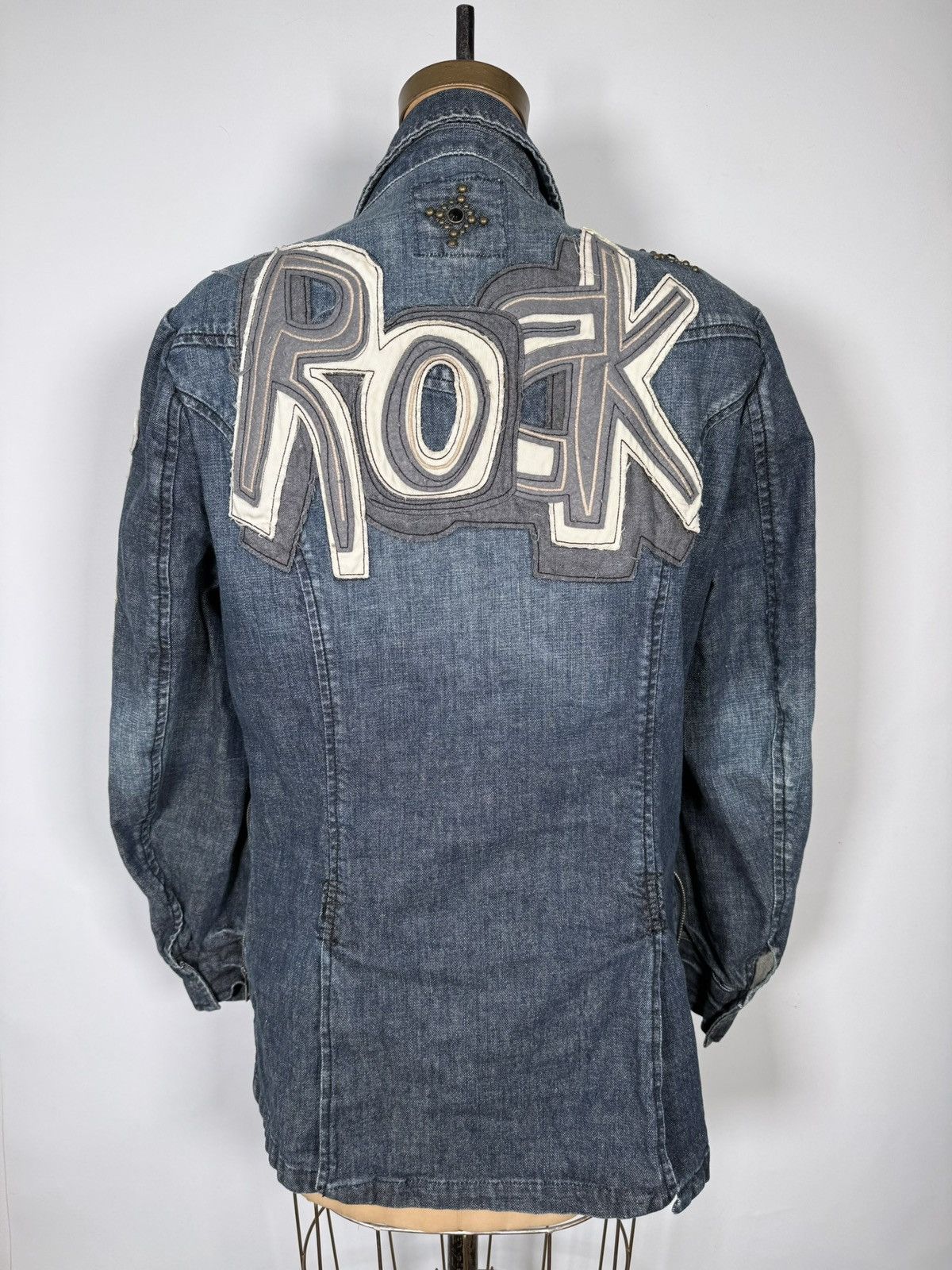 Parasuco Y2K Parasuco Embroidered Denim Jacket Size XL / US 12-14 / IT 48-50 - 2 Thumbnail