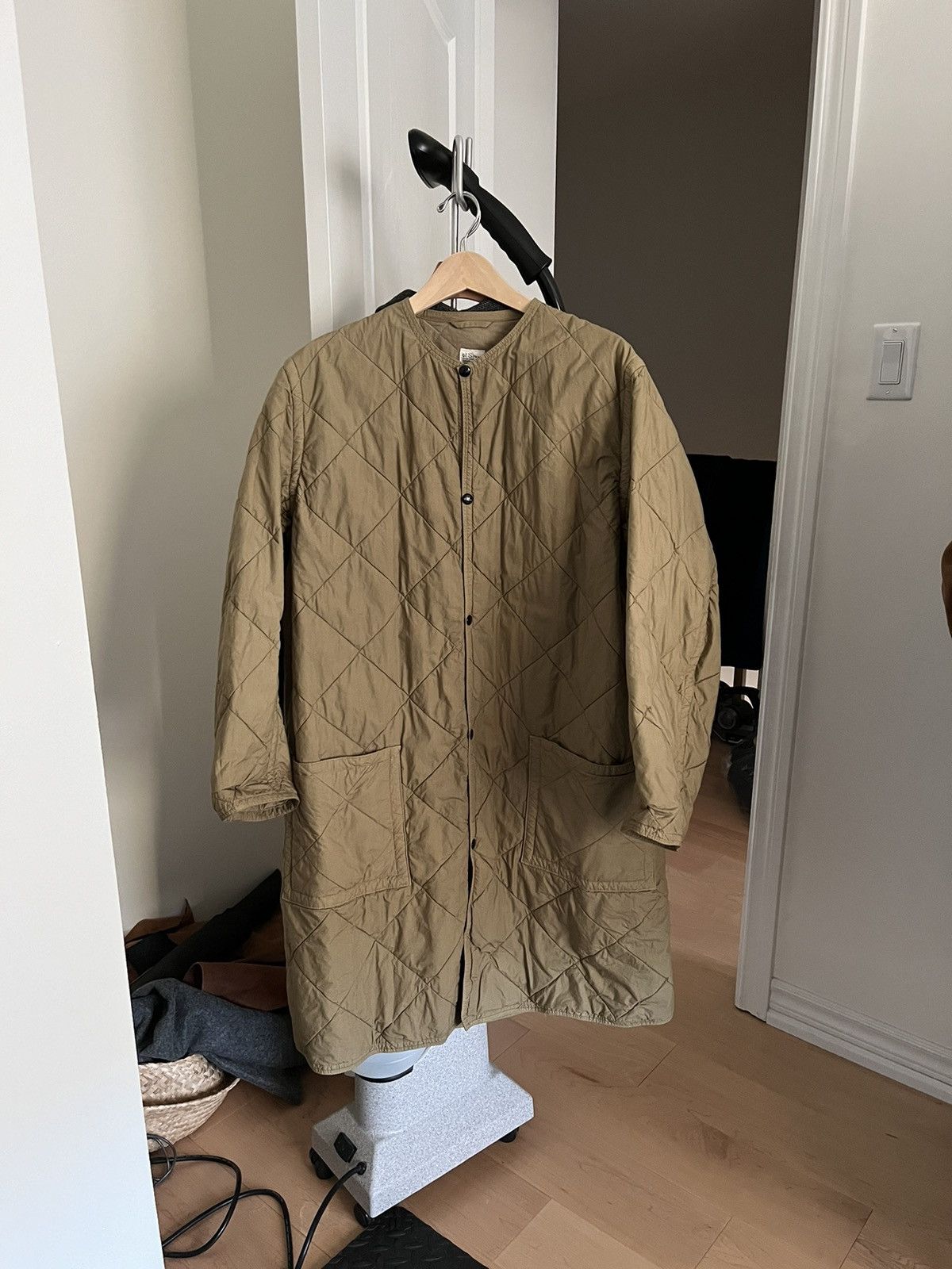 image of Orslow Liner Jacket in Beige, Men's (Size Small)