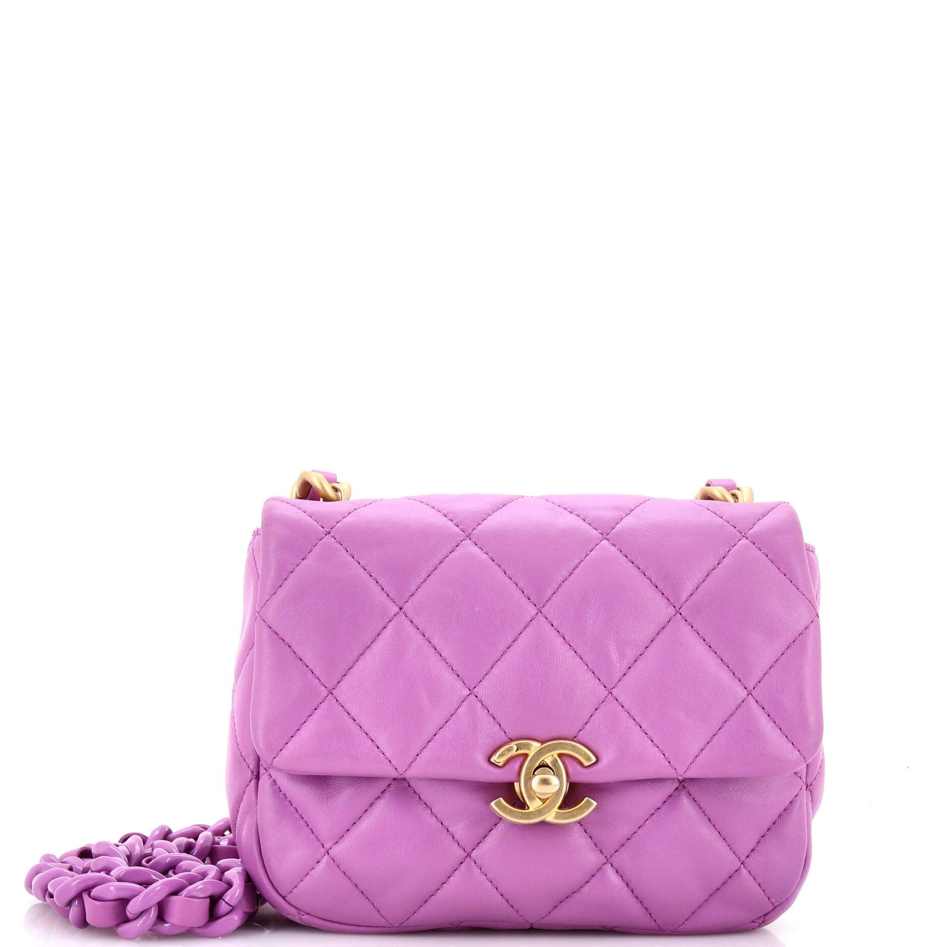 Chanel Lacquered Metal CC Flap Bag Size ONE SIZE - 1 Thumbnail
