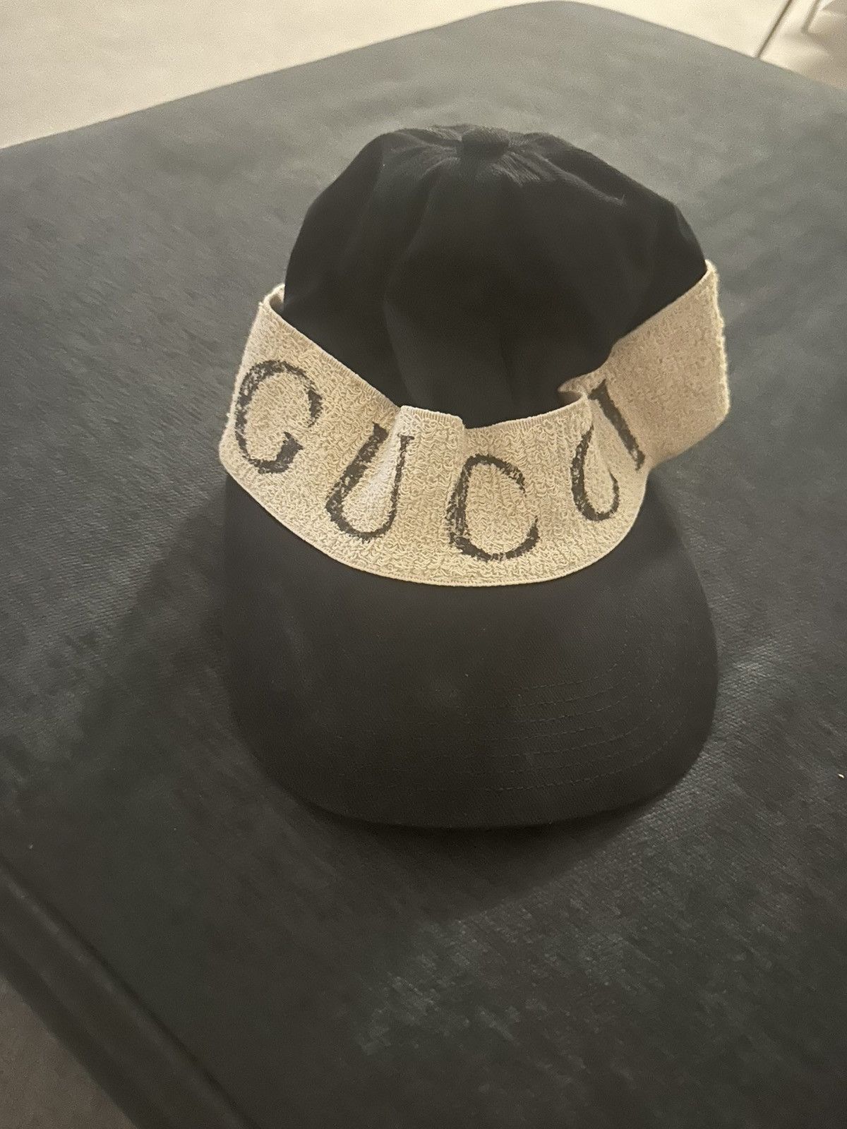 Gucci Gucci Logo Terry Headband Baseball Cap Size ONE SIZE - 1 Thumbnail