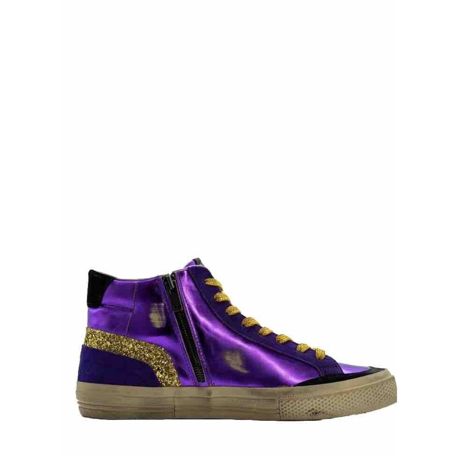 image of Men's Ross And Snow Hightop Sneakers Sold Out - Sz11 - in Purple