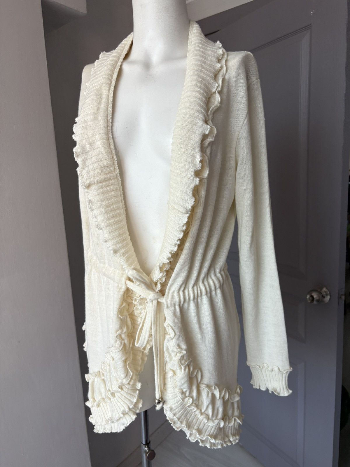 Vintage Wool cardigan Size M / US 6-8 / IT 42-44 - 10 Thumbnail