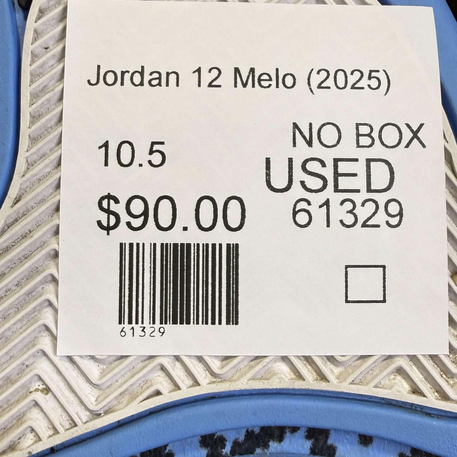 Jordan Brand Jordan 12 Melo (2025) Sneakers US 10.5 Used No Box Size US 10.5 / EU 43-44 - 8 Thumbnail