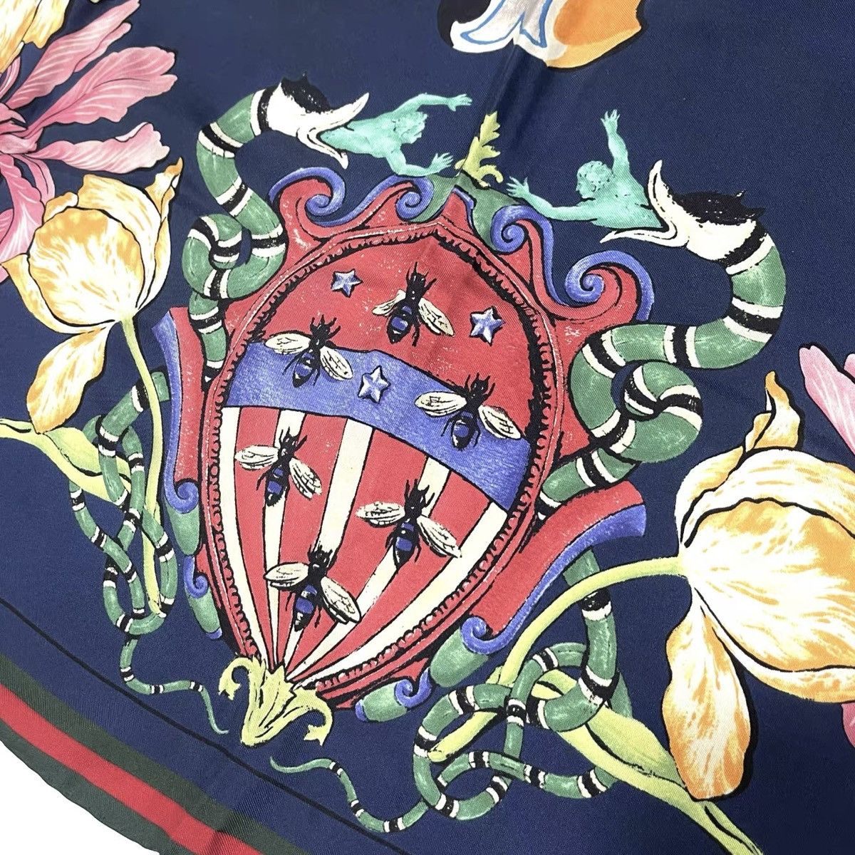 Gucci Gucci print scarf Size ONE SIZE - 3 Thumbnail