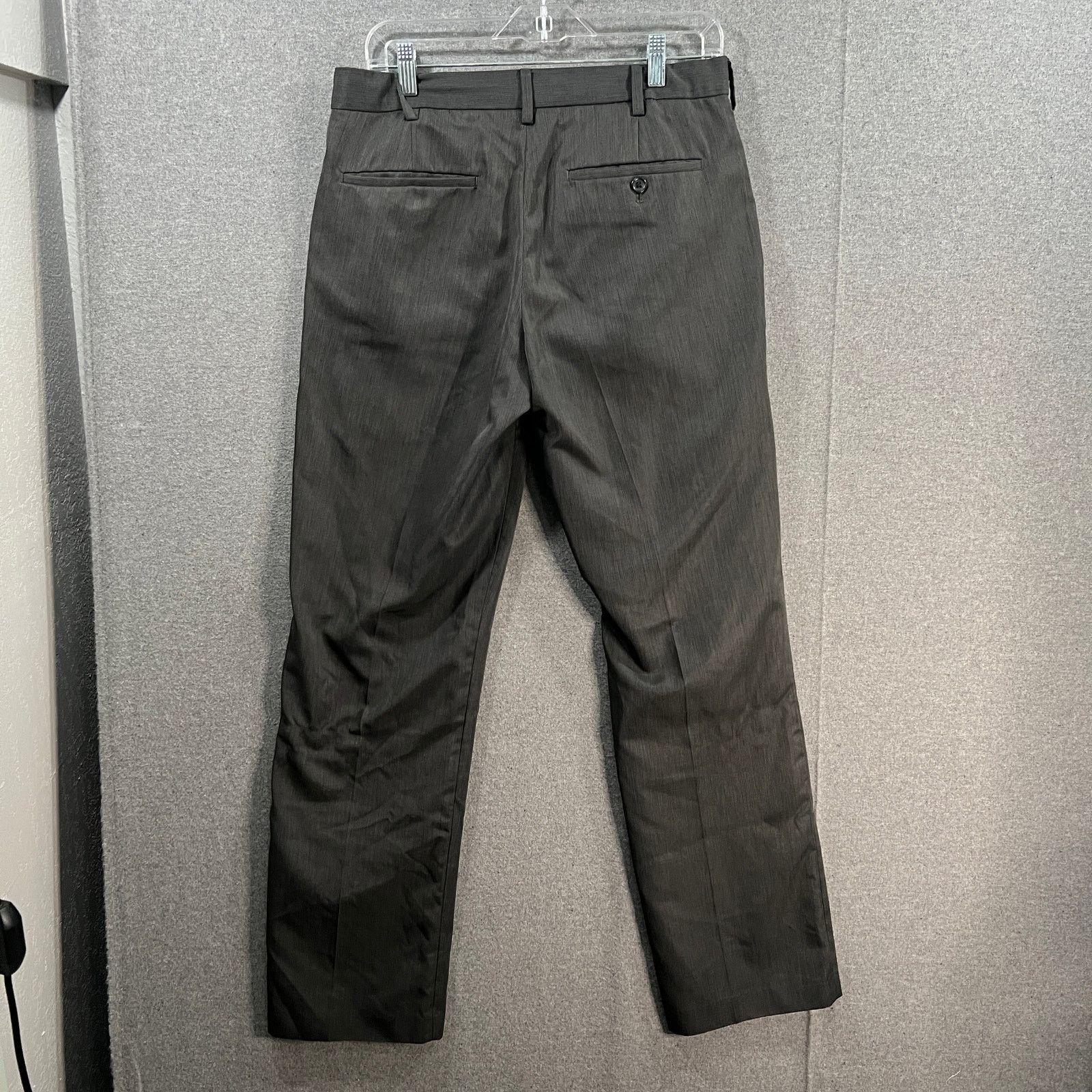 Other VANHEUSEN STUDIO Men's Black Pants Size 32x32 Size US 32 / EU 48 - 2 Thumbnail
