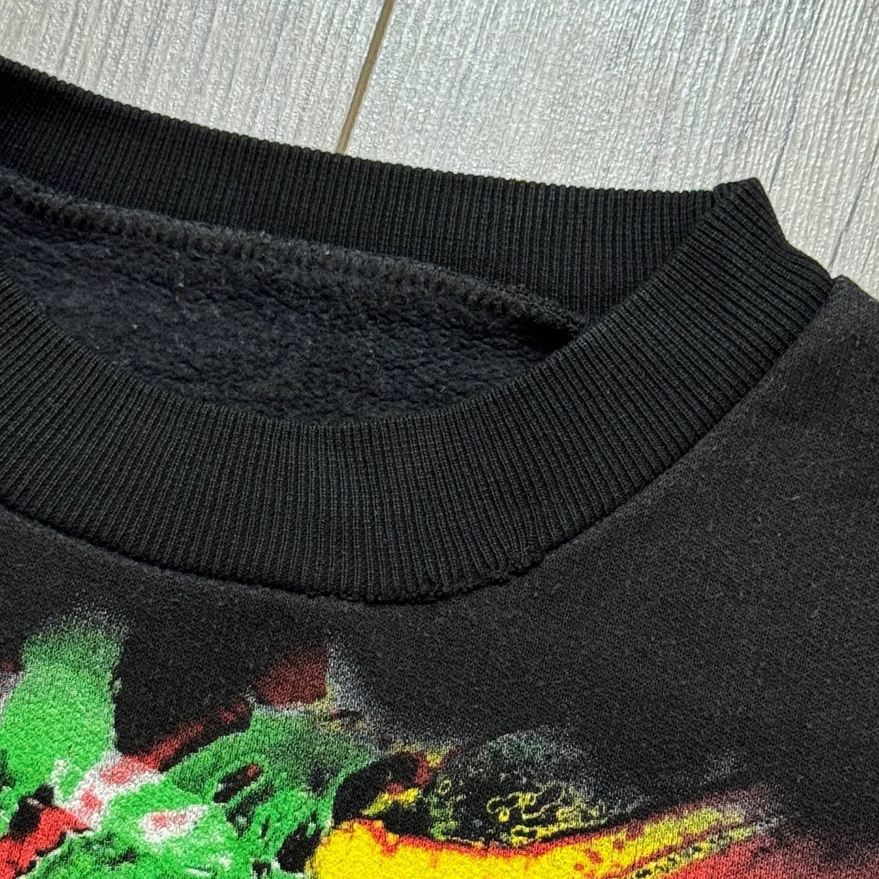 Bob Marley × Vintage Vintage 90s Bob Marley Rasta Revolution Long Sleeve Size US L / EU 52-54 / 3 - 9 Thumbnail