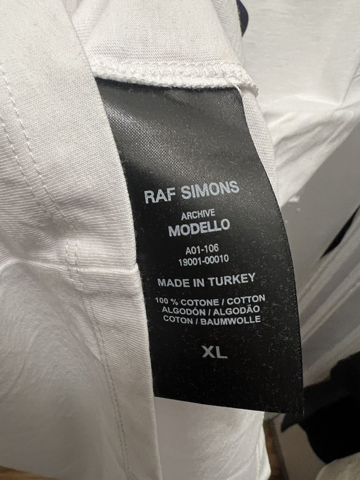 Raf Simons NWT Redux S/S02 "Kollaps" Sleeveless Shirt Size US XL / EU 56 / 4 - 6 Thumbnail