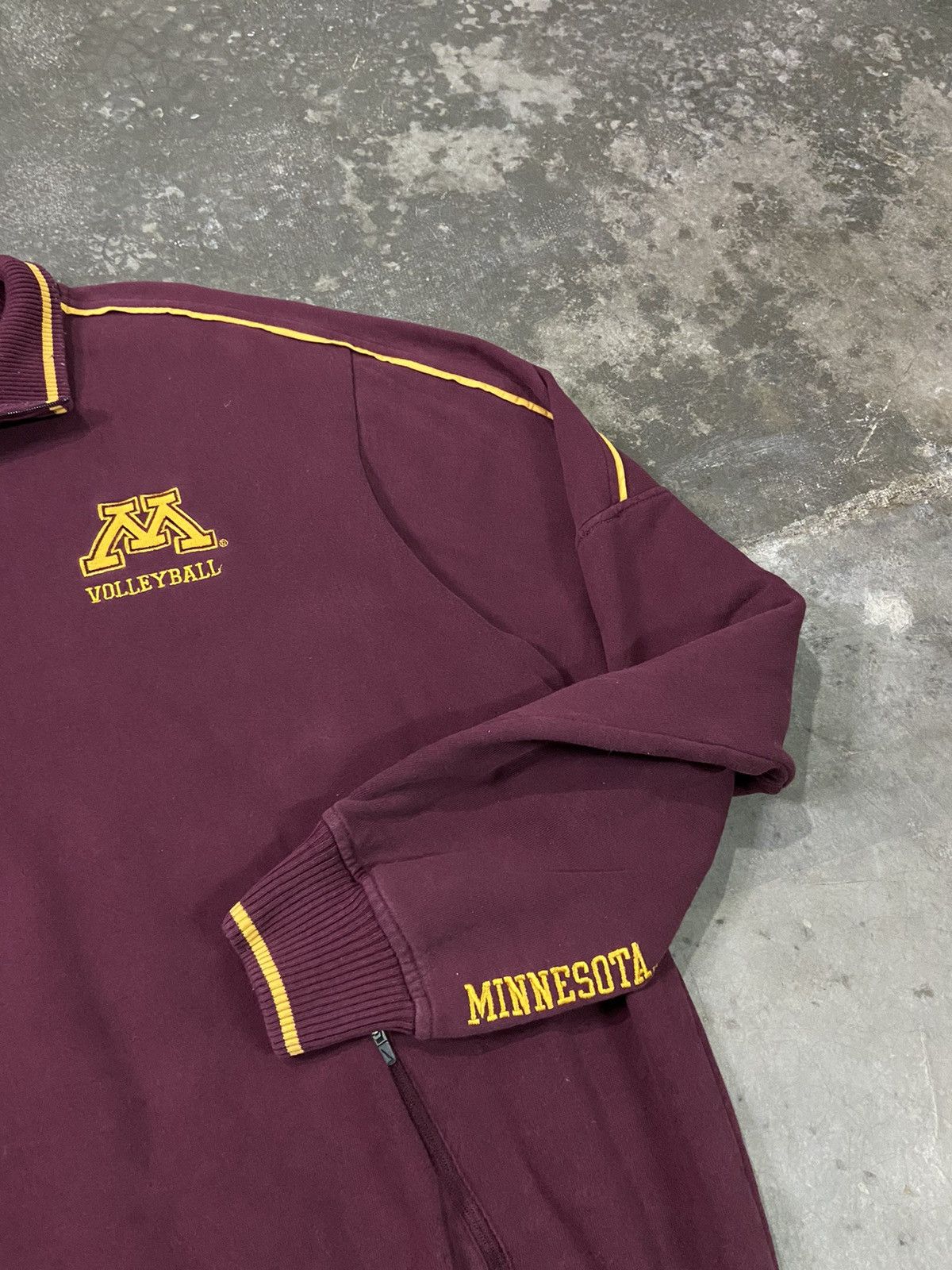 Nike × Vintage Vintage Y2K Nike Minosotta Half Zipped Sweater Size US L / EU 52-54 / 3 - 7 Thumbnail