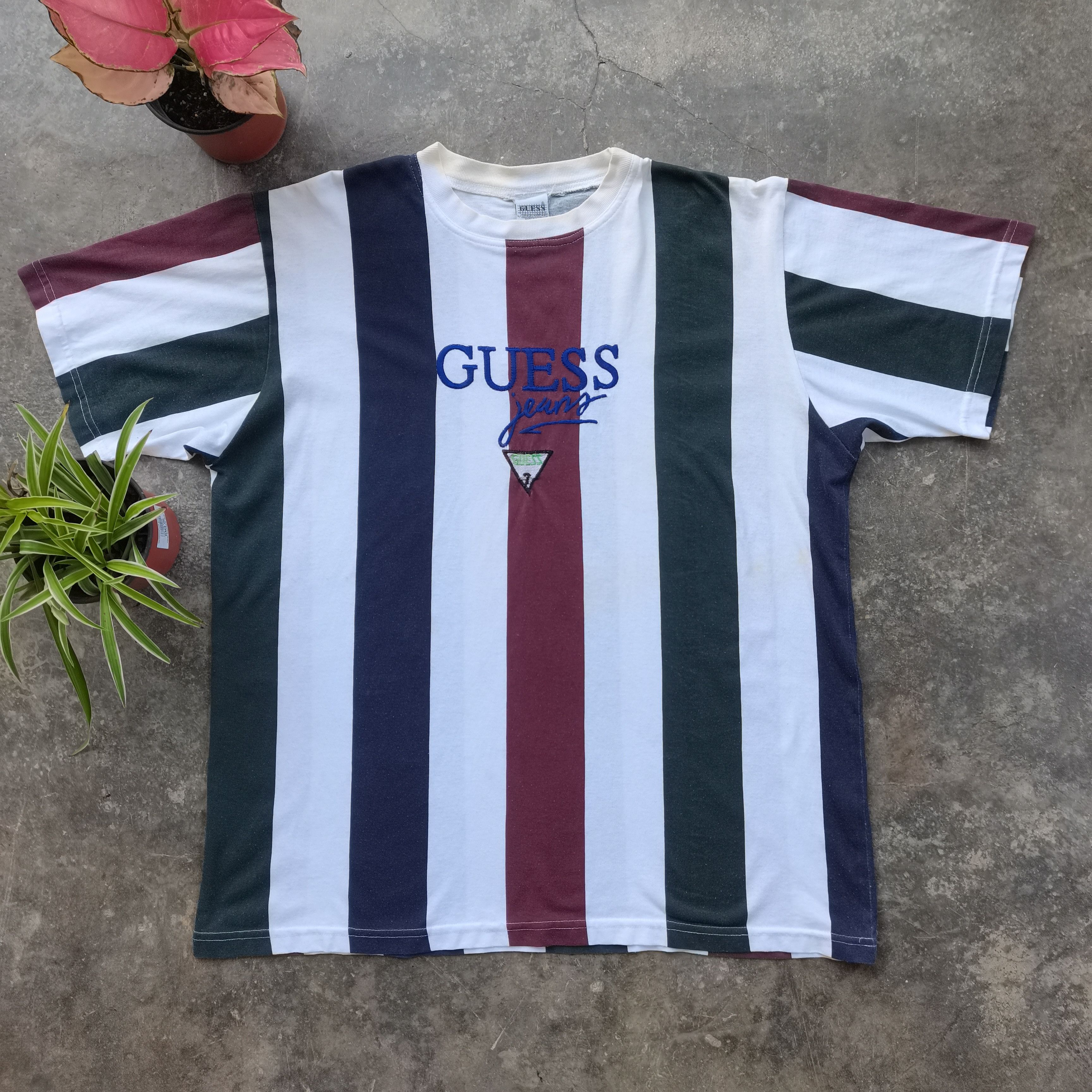 Georges Marciano × Guess Vintage 90s GUESS USA X GEORGE MARCIANO Big Size Tee Size US XL / EU 56 / 4 - 1 Thumbnail