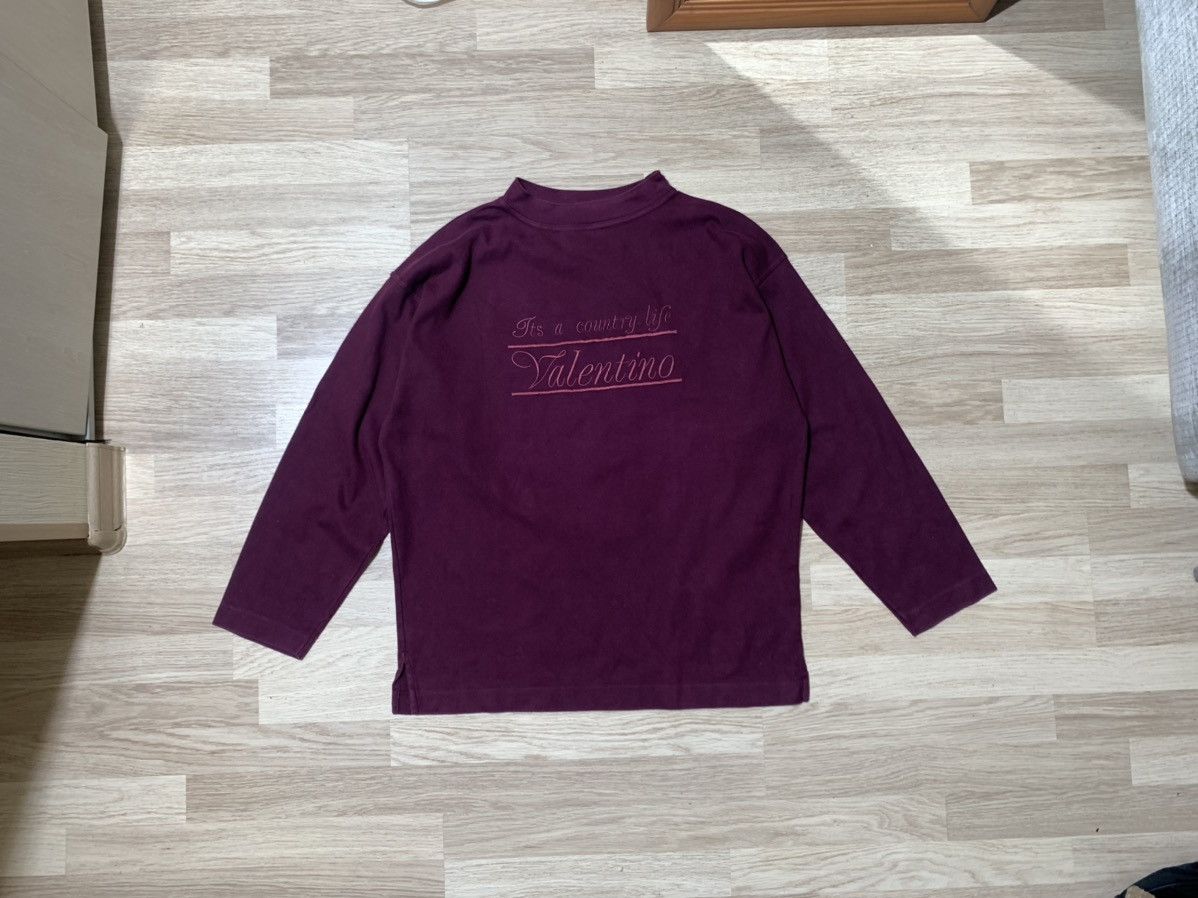 Valentino × Vintage Valentino jeans vintage sweatshirt Size US XL / EU 56 / 4 - 2 Thumbnail