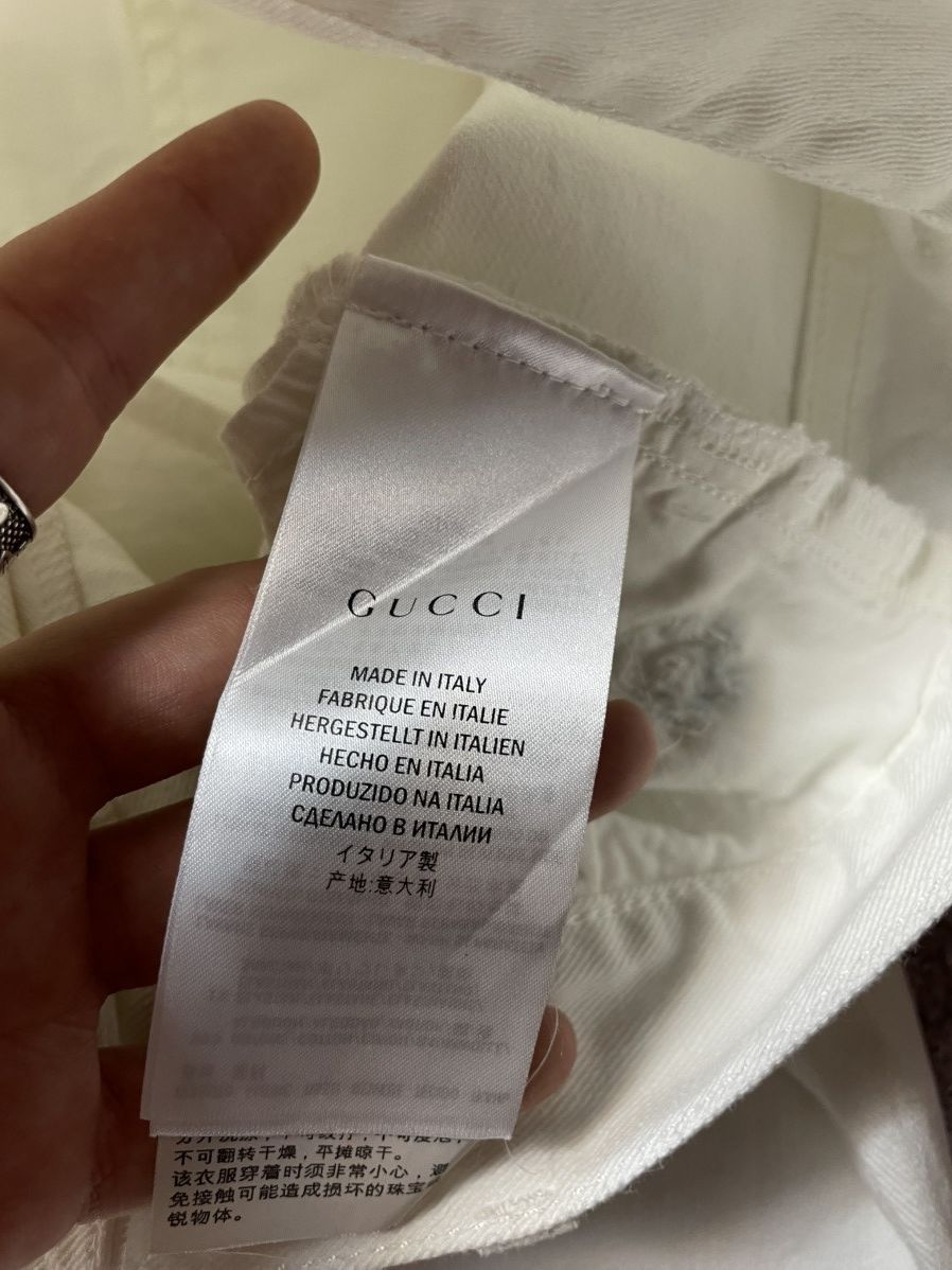 Gucci Gucci floral crystal-embellished skinny pants Size 27" / US 4 / IT 40 - 7 Thumbnail