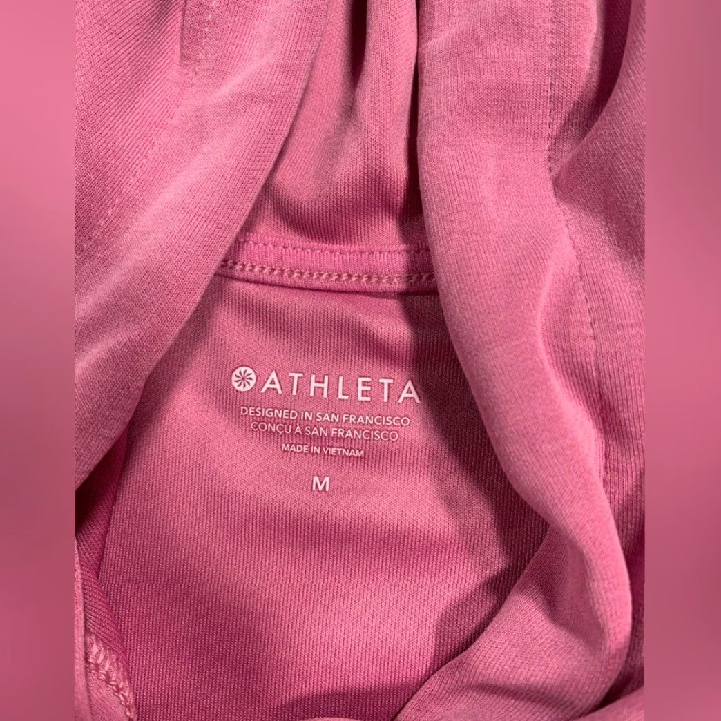 Athleta Athleta Hoodie Pink M Women Pullover Medium Regular Size Size M / US 6-8 / IT 42-44 - 5 Thumbnail