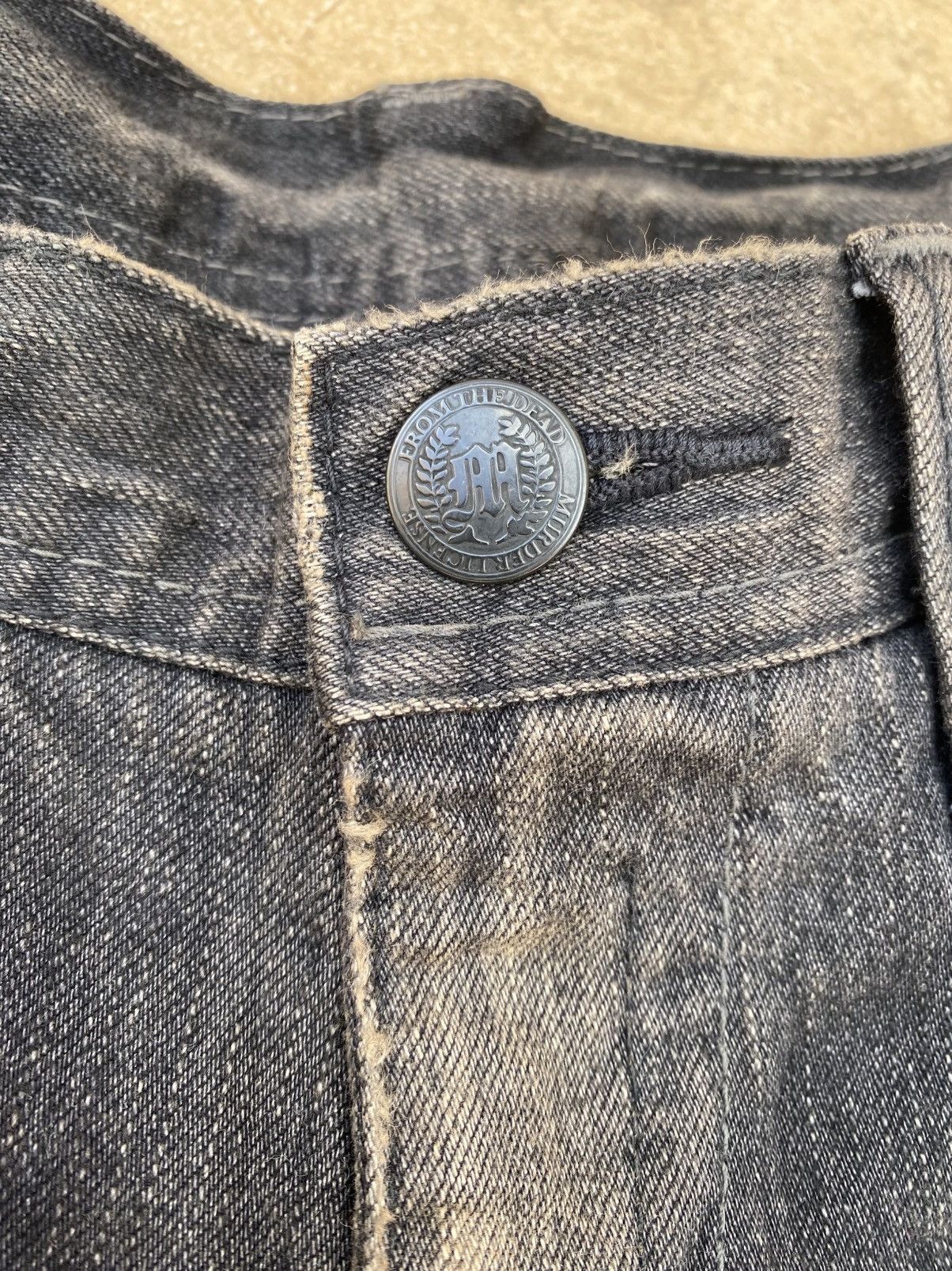 Murder License Murder Lincense Studded Flare Jeans Size US 35 - 13 Thumbnail