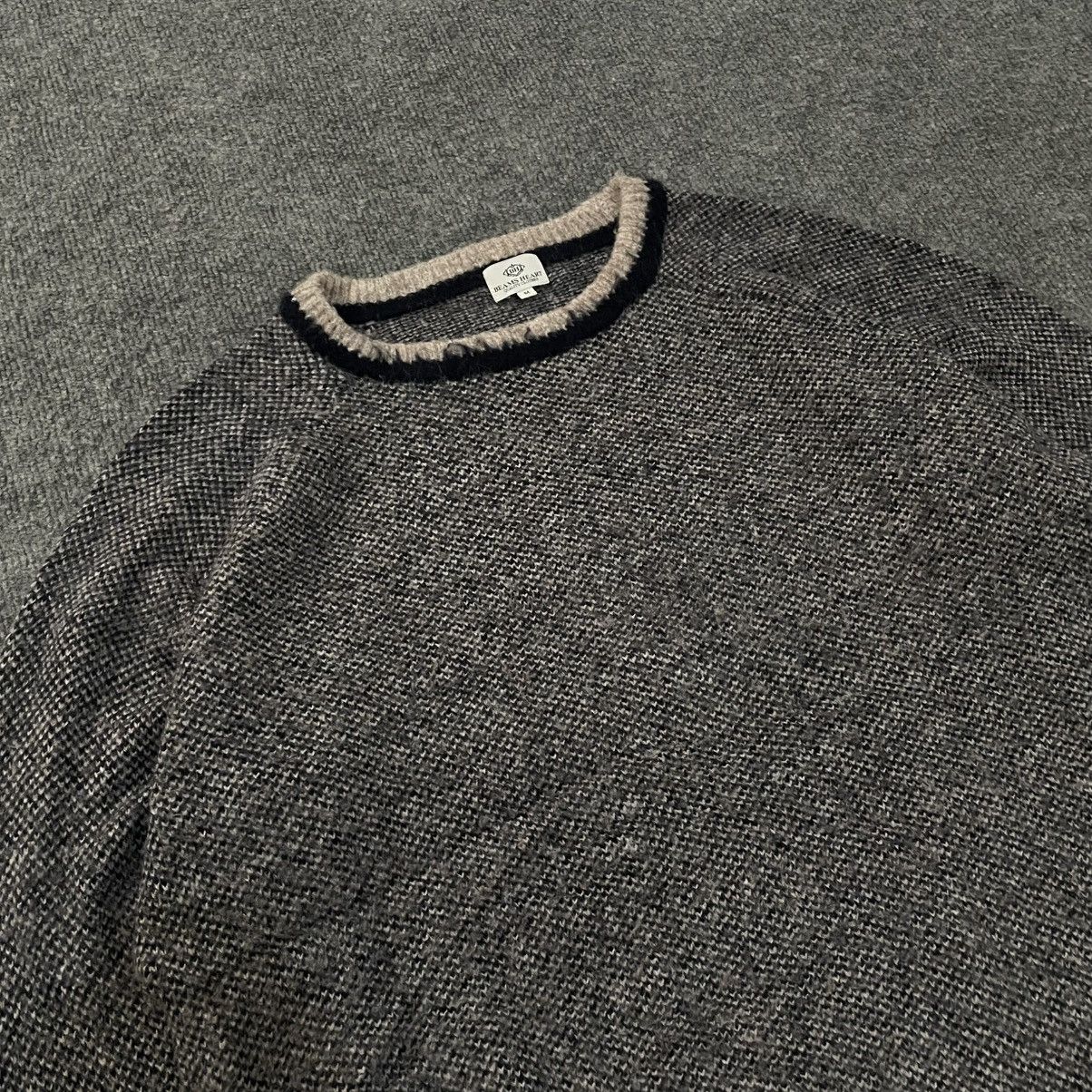 Beams Plus Beams Heart Fish Scale Pattern Sweater Knitwear Size US M / EU 48-50 / 2 - 3 Thumbnail
