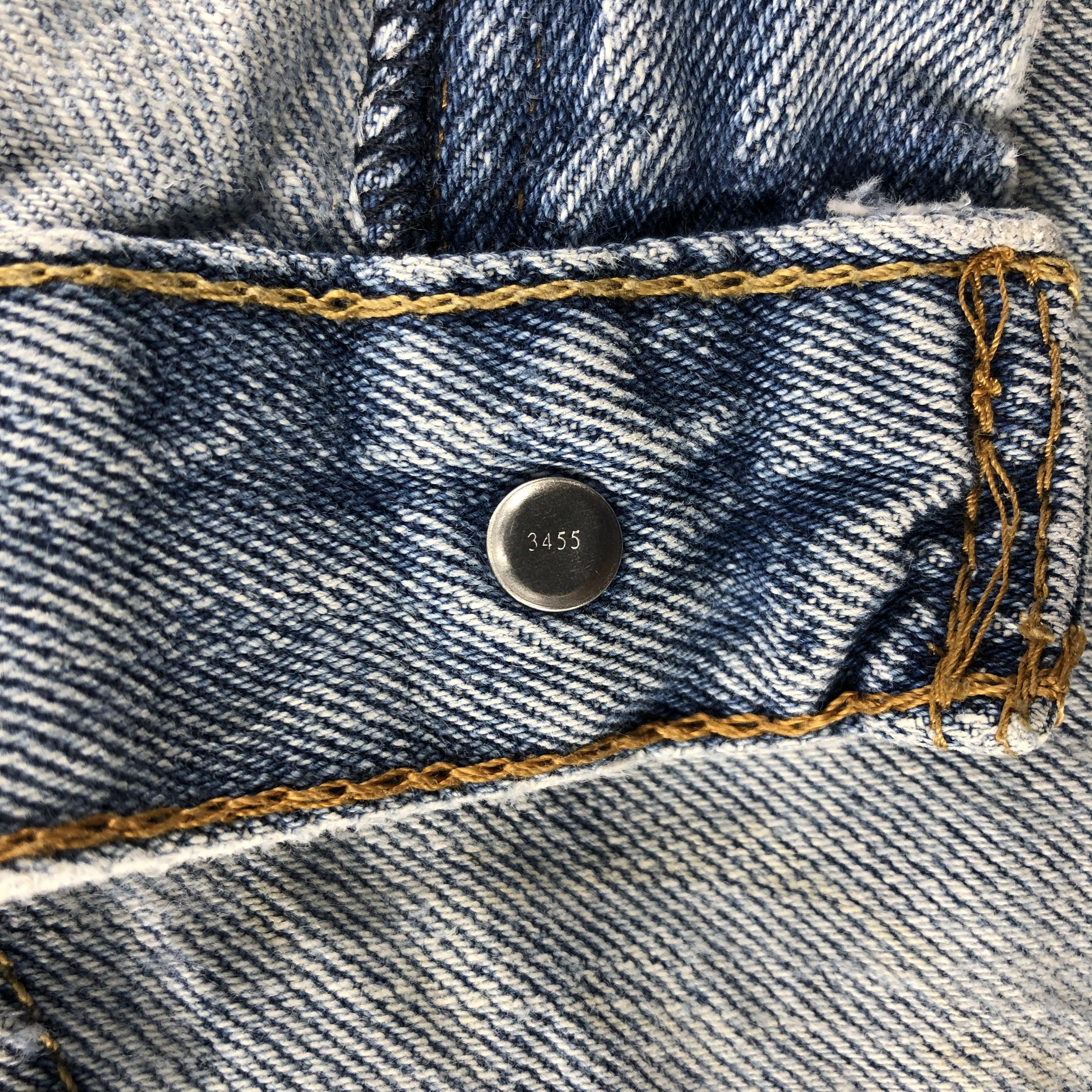 Levi's Light Washed Vintage Levis 505 Jeans Distress Denim-J1096 Size US 36 / EU 52 - 9 Thumbnail