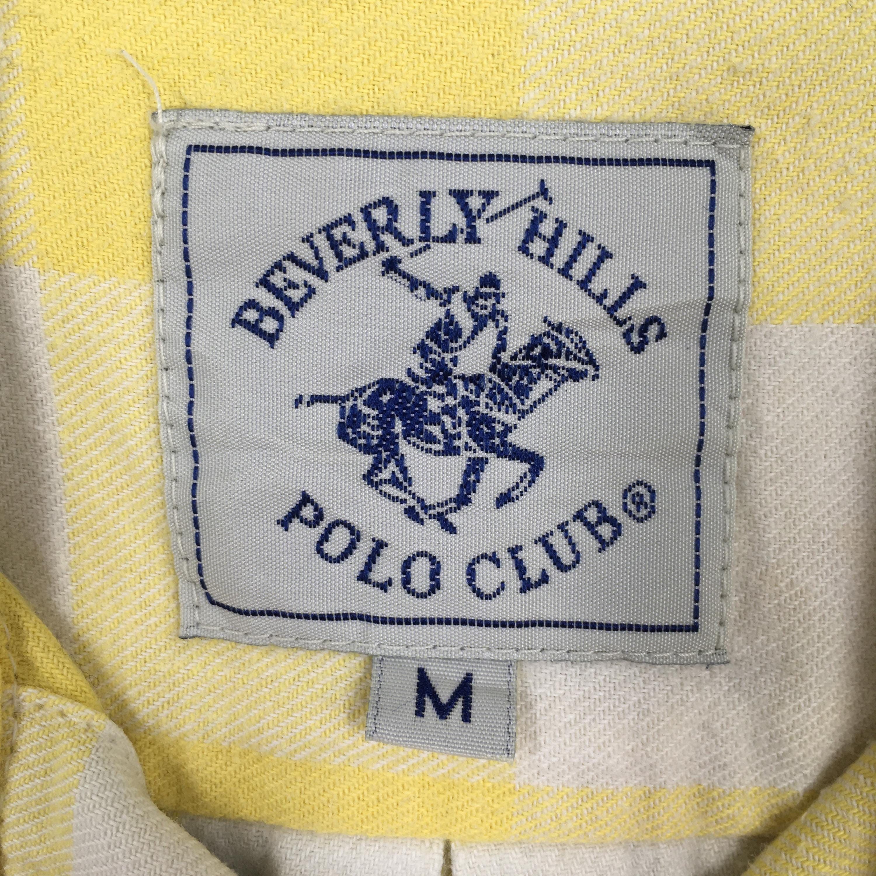Beverly Hills Polo Club × Flannel Vintage Beverly Hills Polo Club Checkered Shirt Medium Size US M / EU 48-50 / 2 - 5 Thumbnail
