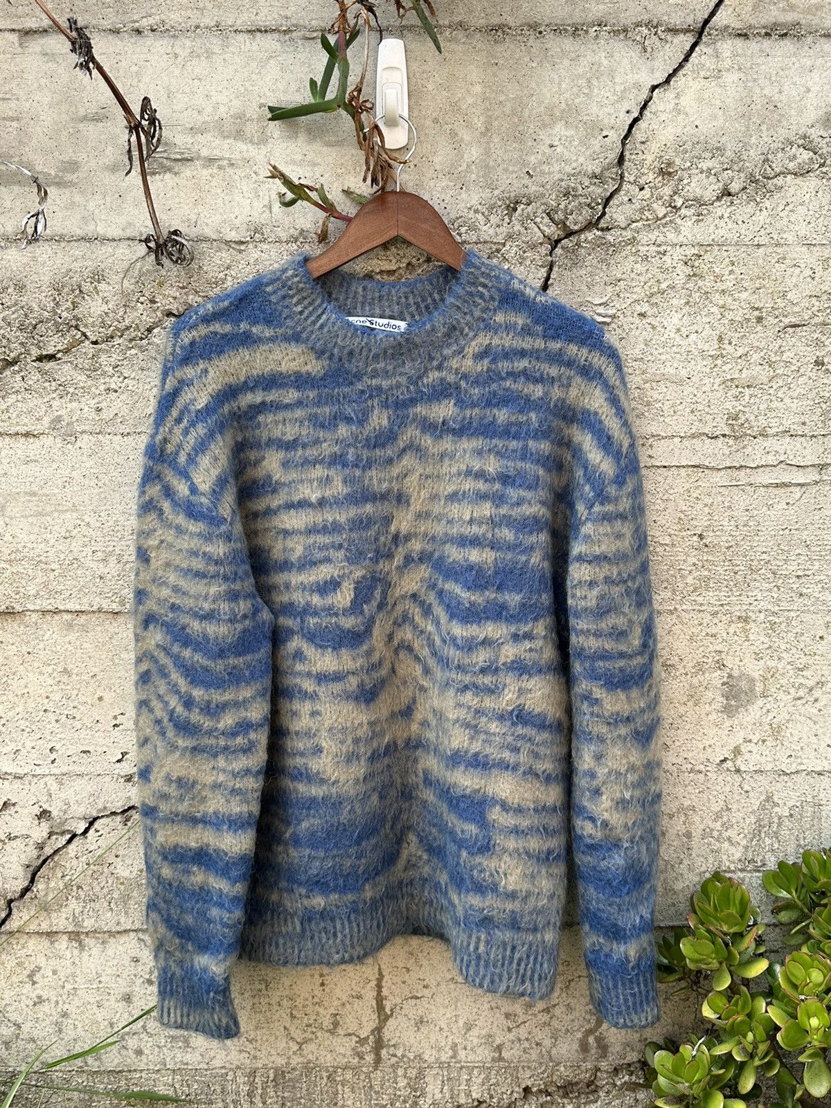 Acne Studios RARE GRAIL Acne Studios winter breeze camo mohair sweater Size US L / EU 52-54 / 3 - 3 Thumbnail