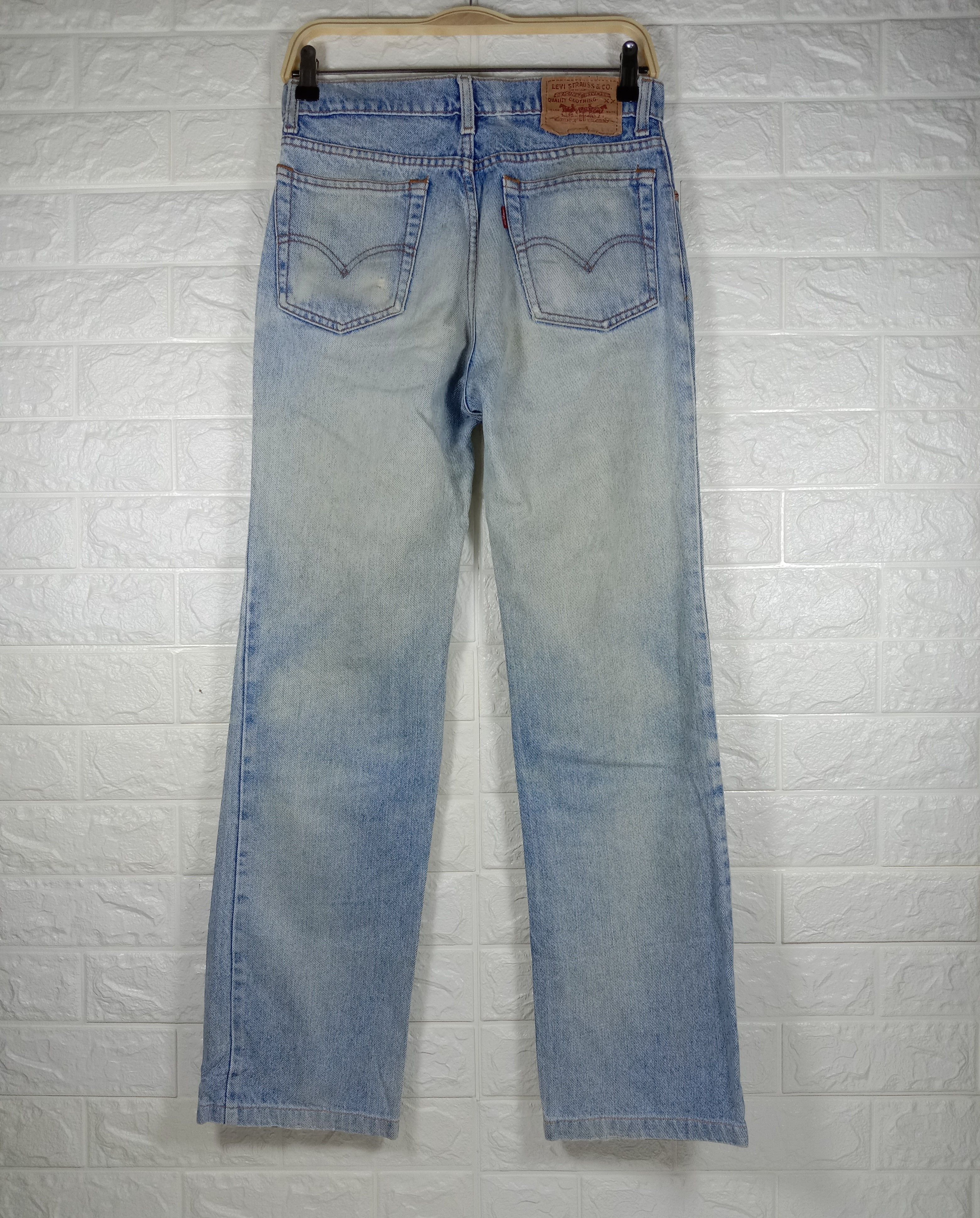 Levi's Vintage Levi's 505 Jeans Rusty Wash Distressed Denim Size US 29 - 5 Thumbnail