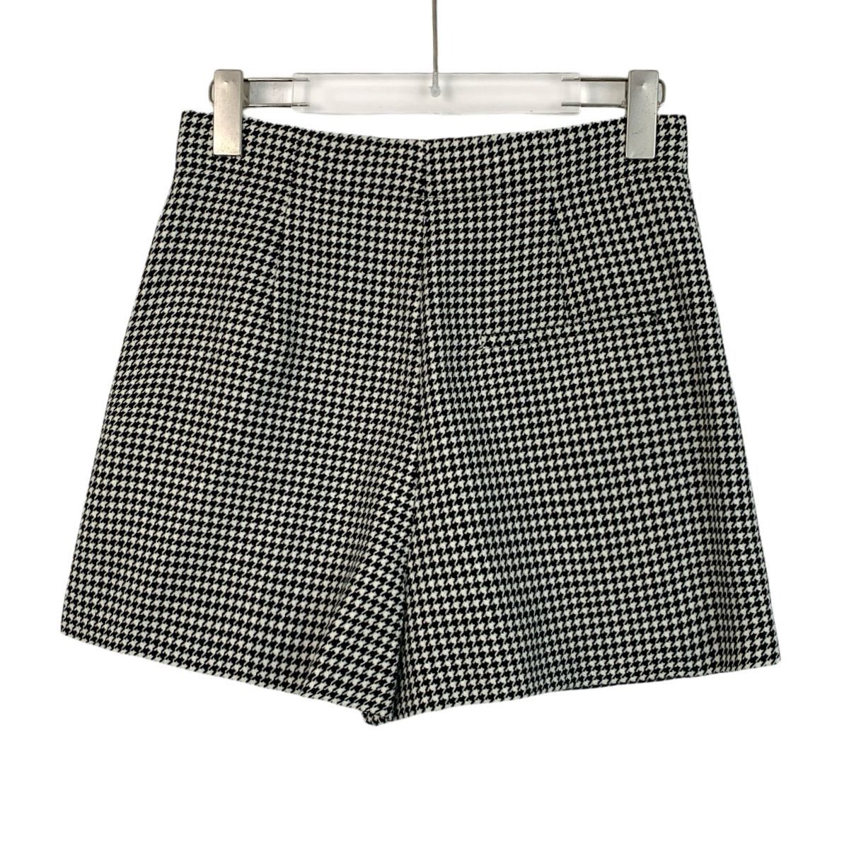 Dior Dior Skirt Houndstooth Wool Blend High-Waisted Womens Skirt Size XXS / US 00 / IT 34 - 2 Thumbnail