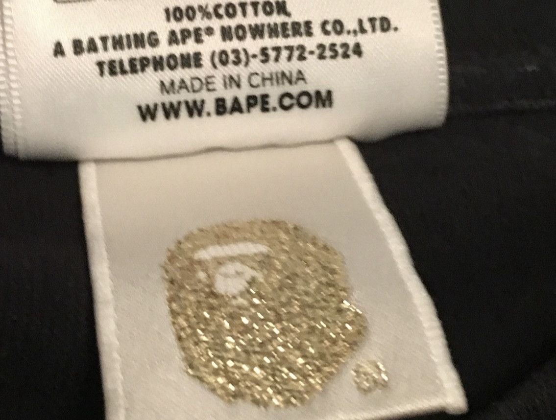 Bape Bape logo tee shirt Size S / US 4 / IT 40 - 5 Thumbnail