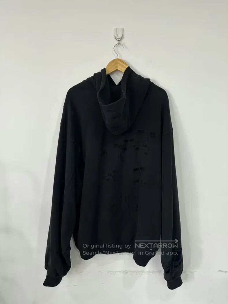 Balenciaga Balenciaga Big Destruction Hoodie Size US XS / EU 42 / 0 - 2 Thumbnail