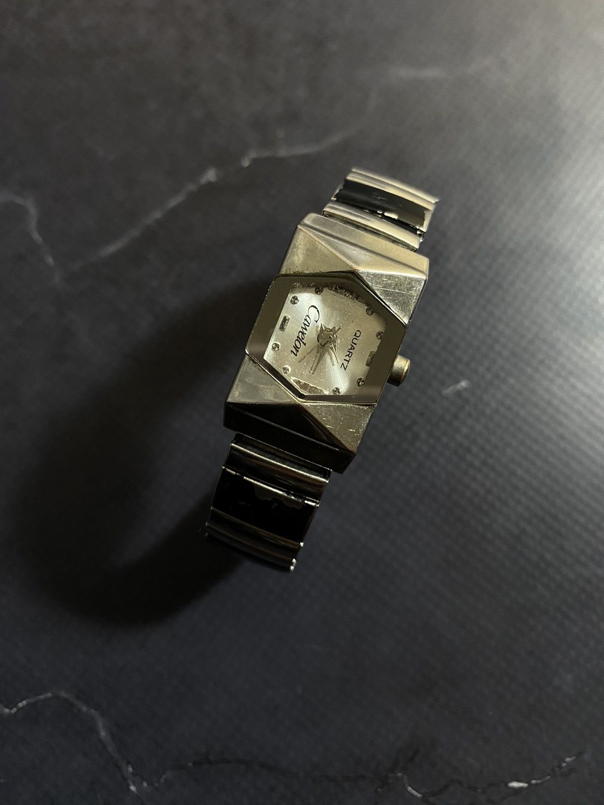 Vintage Futuristic Quartz Two-Tone Watch Japanese Brand Size ONE SIZE - 6 Thumbnail