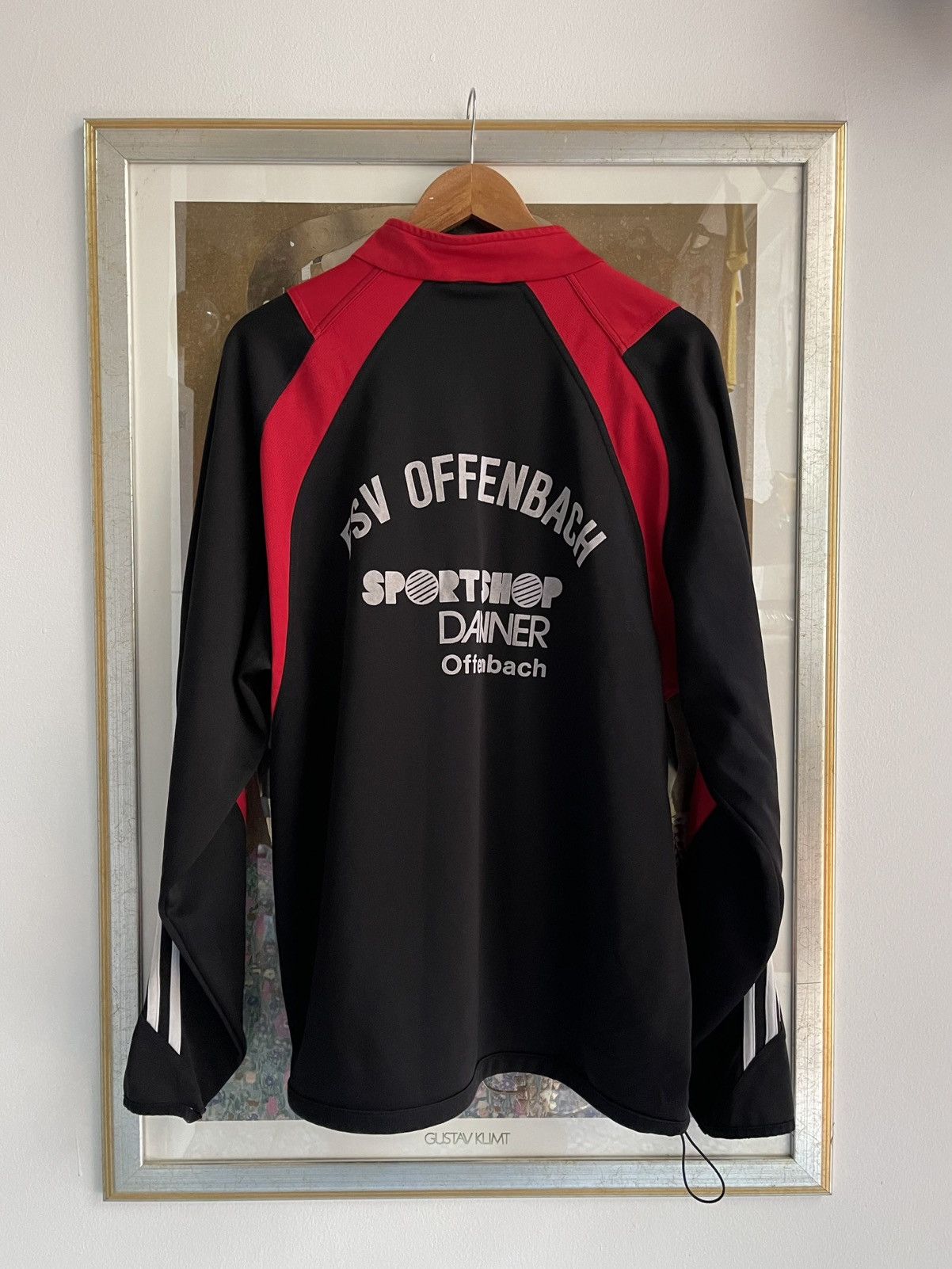 Adidas Vintage Adidas Quarter Zip Track Jacket like Balenci Size US XL / EU 56 / 4 - 2 Thumbnail