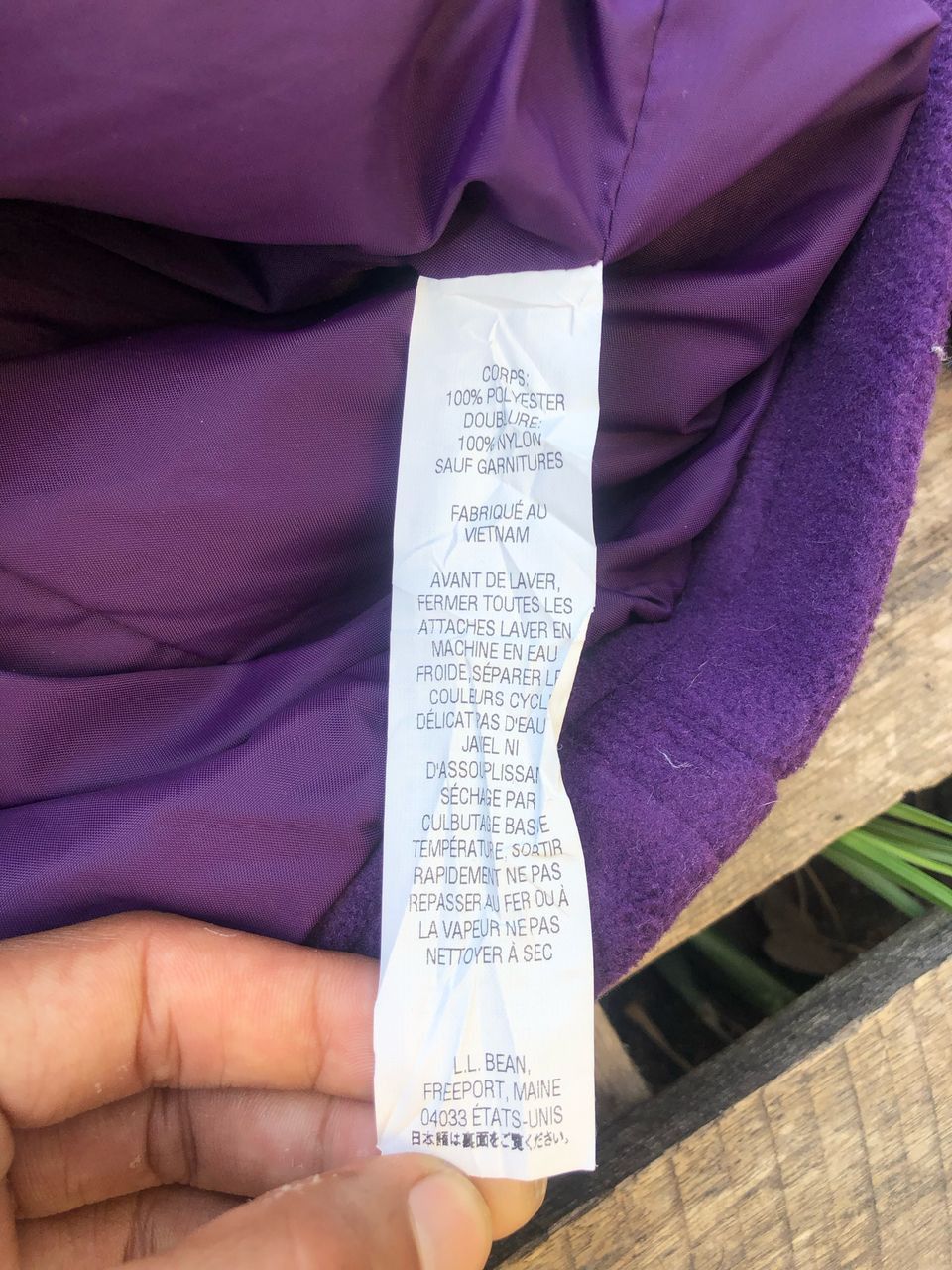L.L. Bean Vintage LL Bean Double Breasted Fleece Coat Size XS / US 0-2 / IT 36-38 - 4 Thumbnail