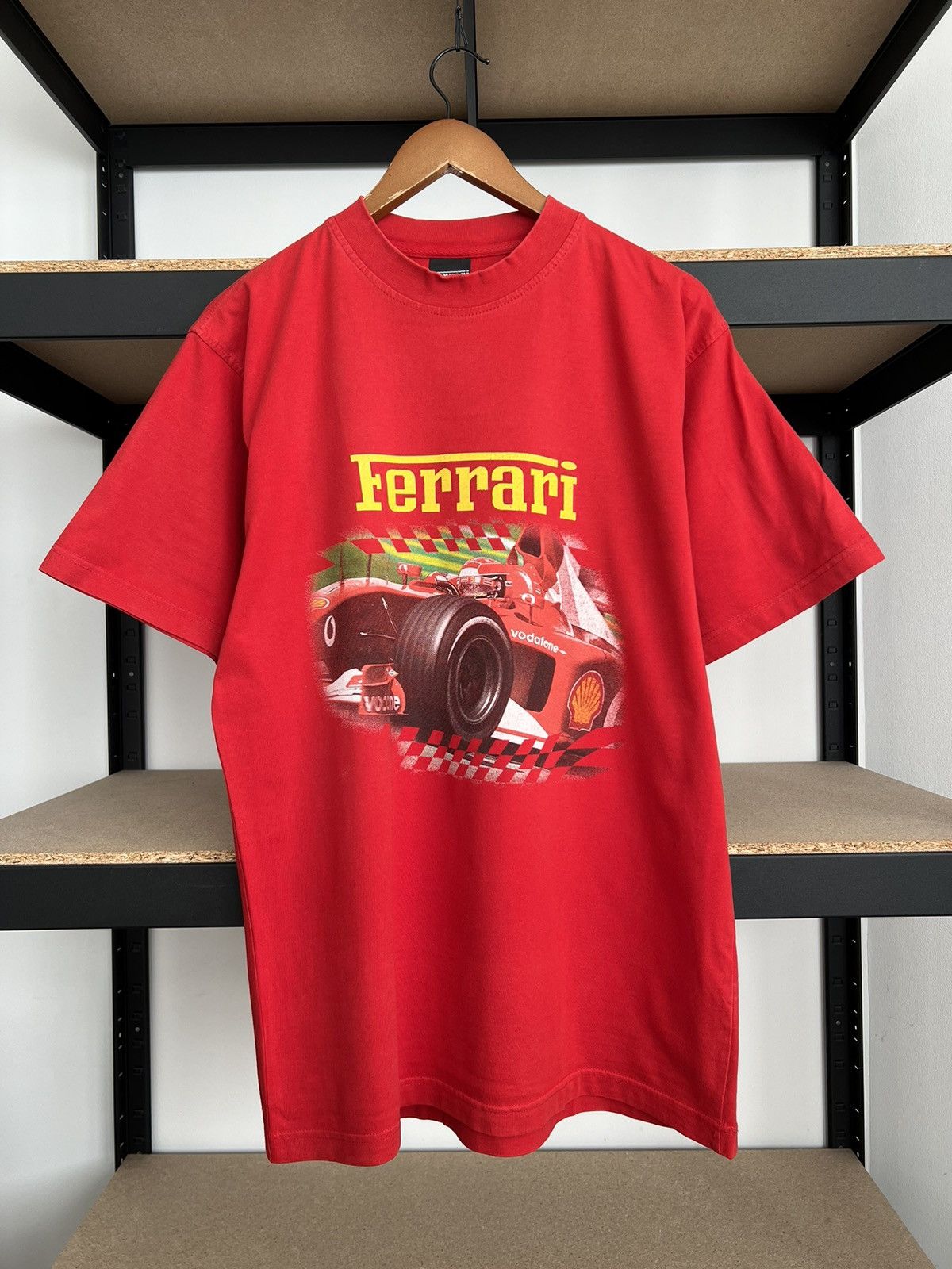 Ferrari Vintage 2000 Ferrari Formula 1 F1 Racing Red T-shirt Size US M / EU 48-50 / 2 - 1 Thumbnail