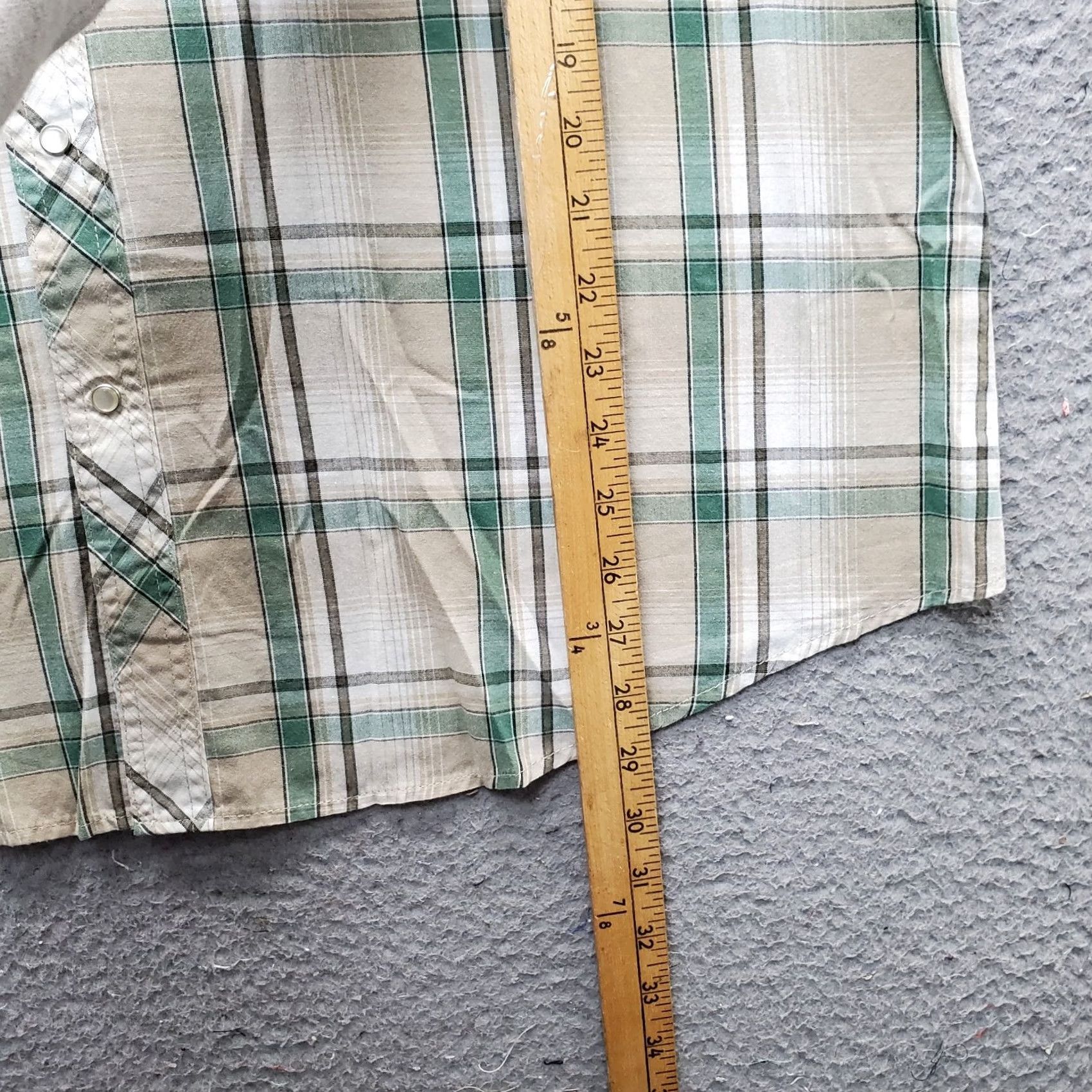 Wrangler Wrangler Country Music Shirt Mens 2XLT Multi Plaid Snap Front Size US XXL / EU 58 / 5 - 3 Thumbnail